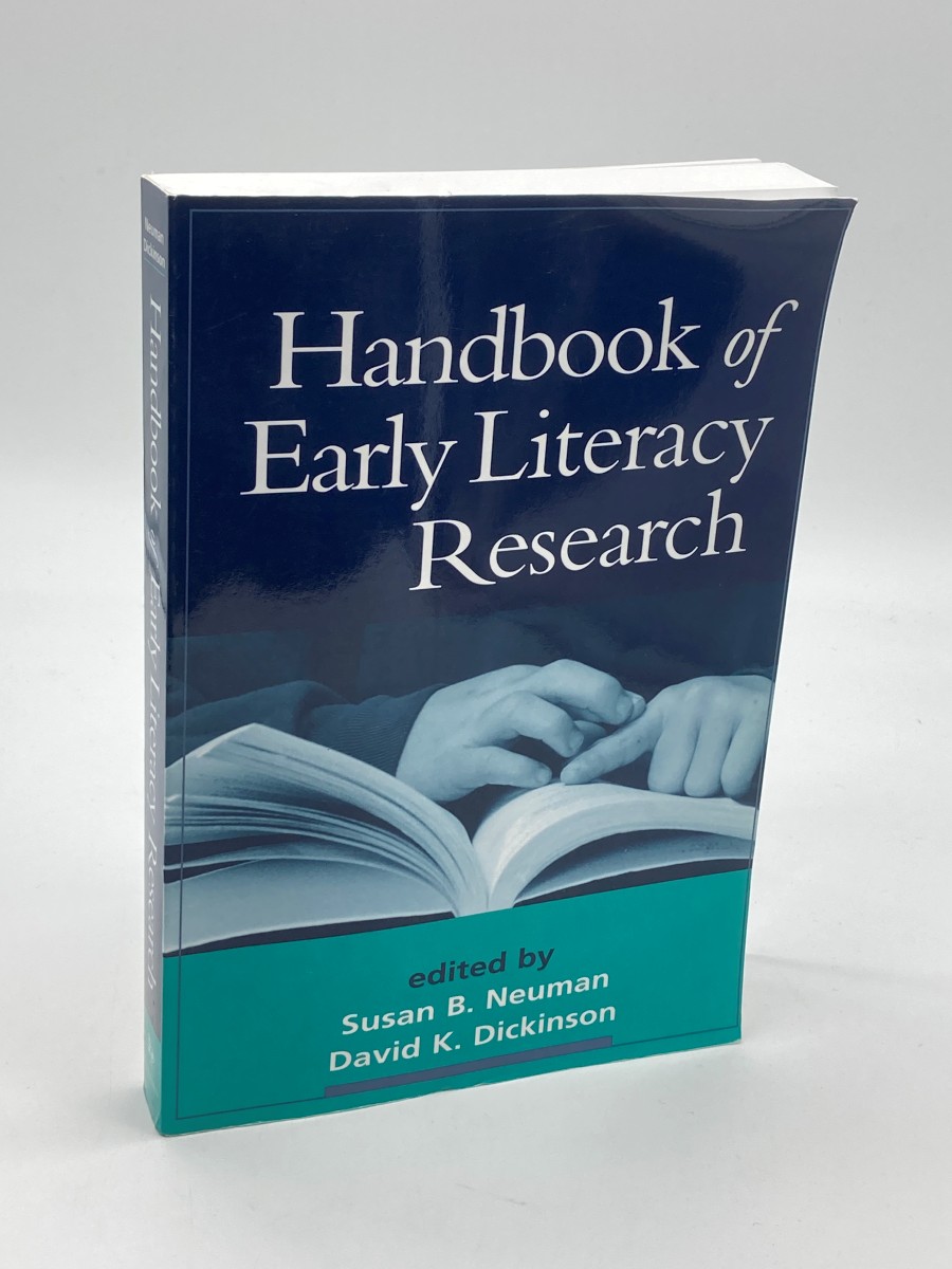 Handbook of Early Literacy Research, Volume 1