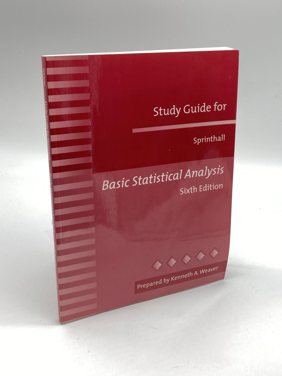 Study Guide Basic Statistical Analysis