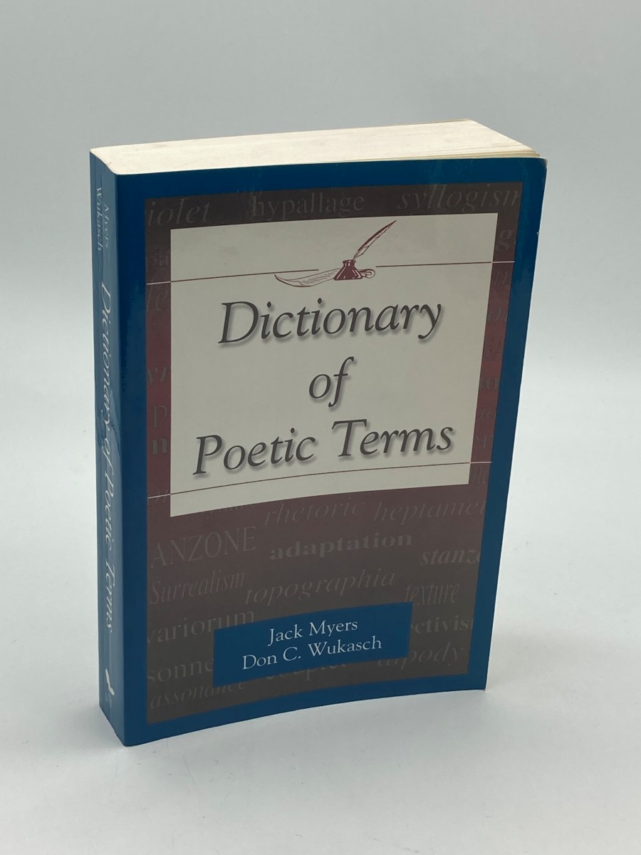 Image for Dictionary of Poetic Terms Dictionary of Poetic Terms