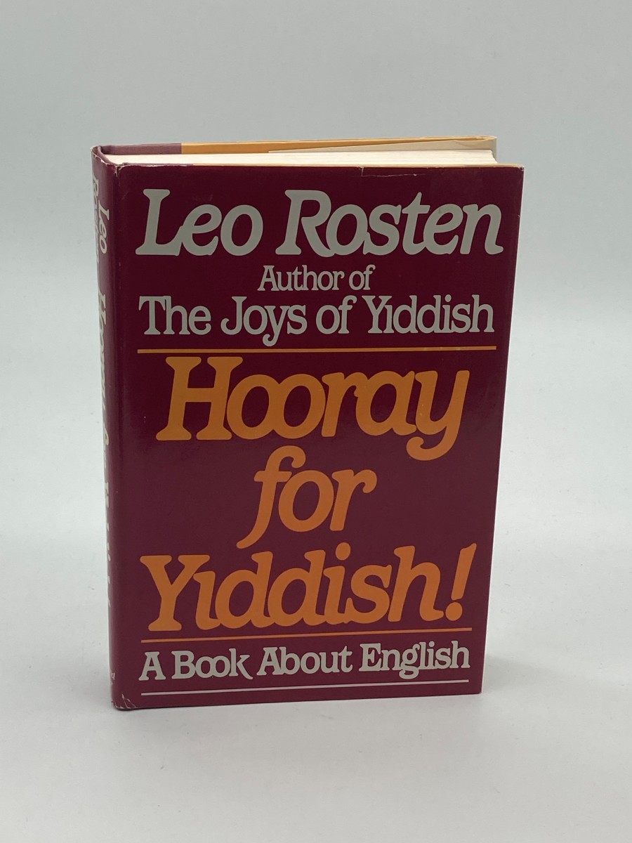 Hooray for Yiddish