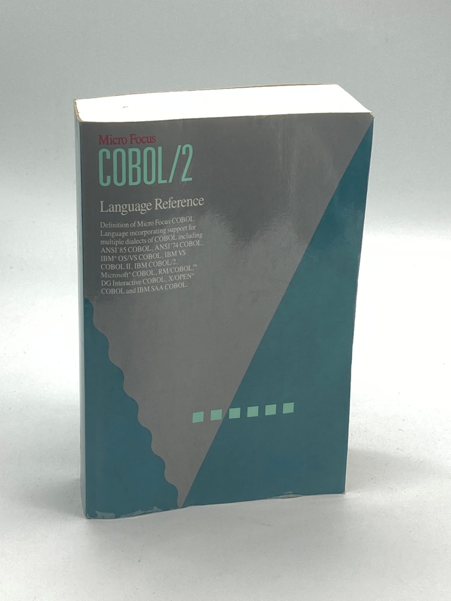 Micro Focus Cobol/2 Language Reference