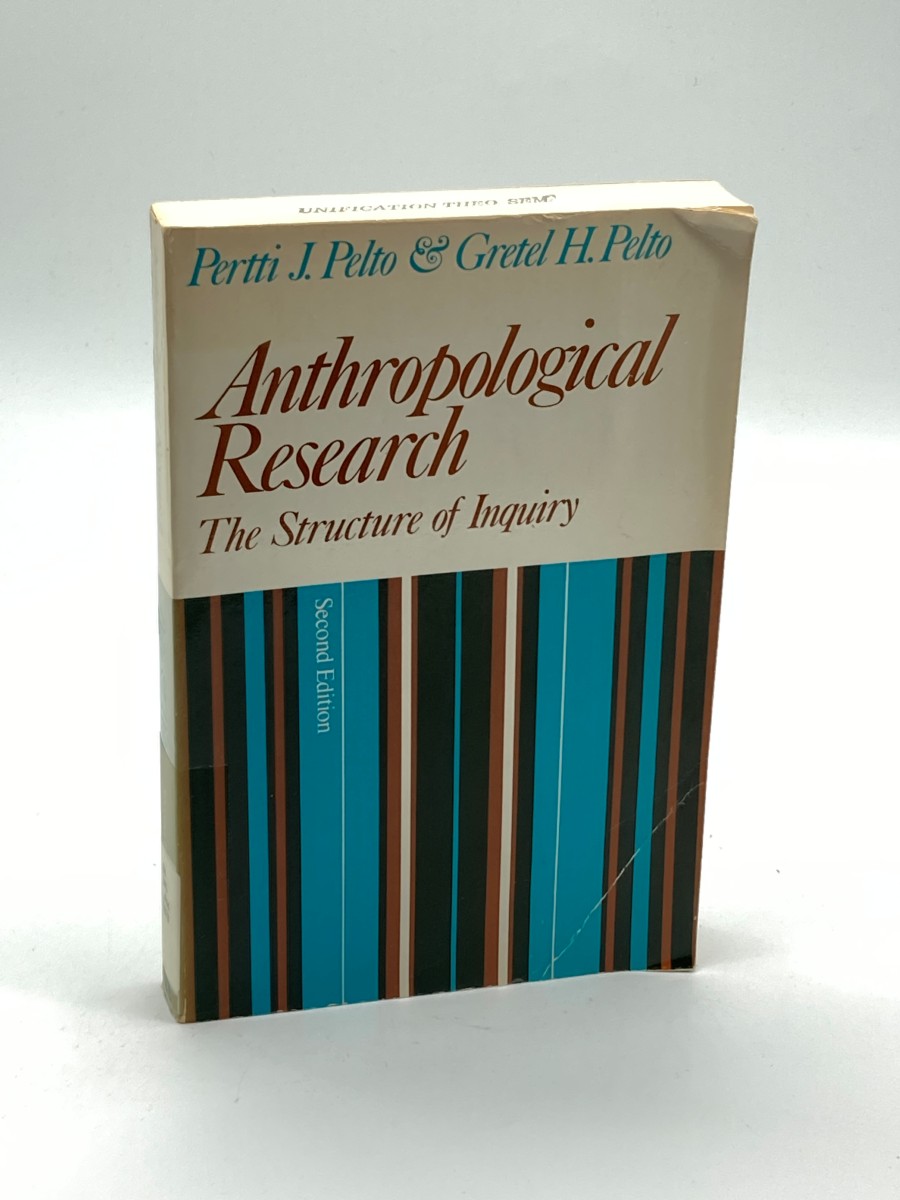 Anthropological Research The Structure of Inquiry