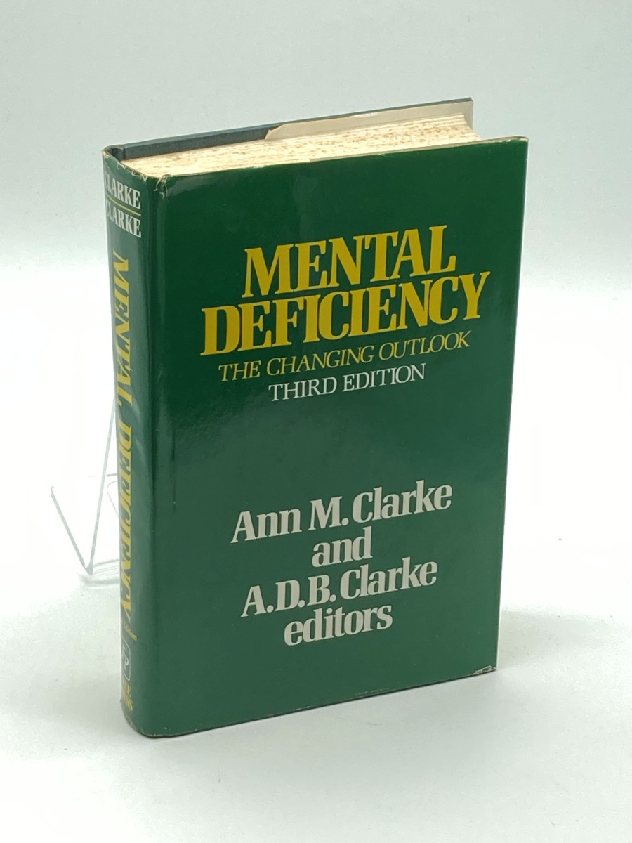 Mental Deficiency The Changing Outlook