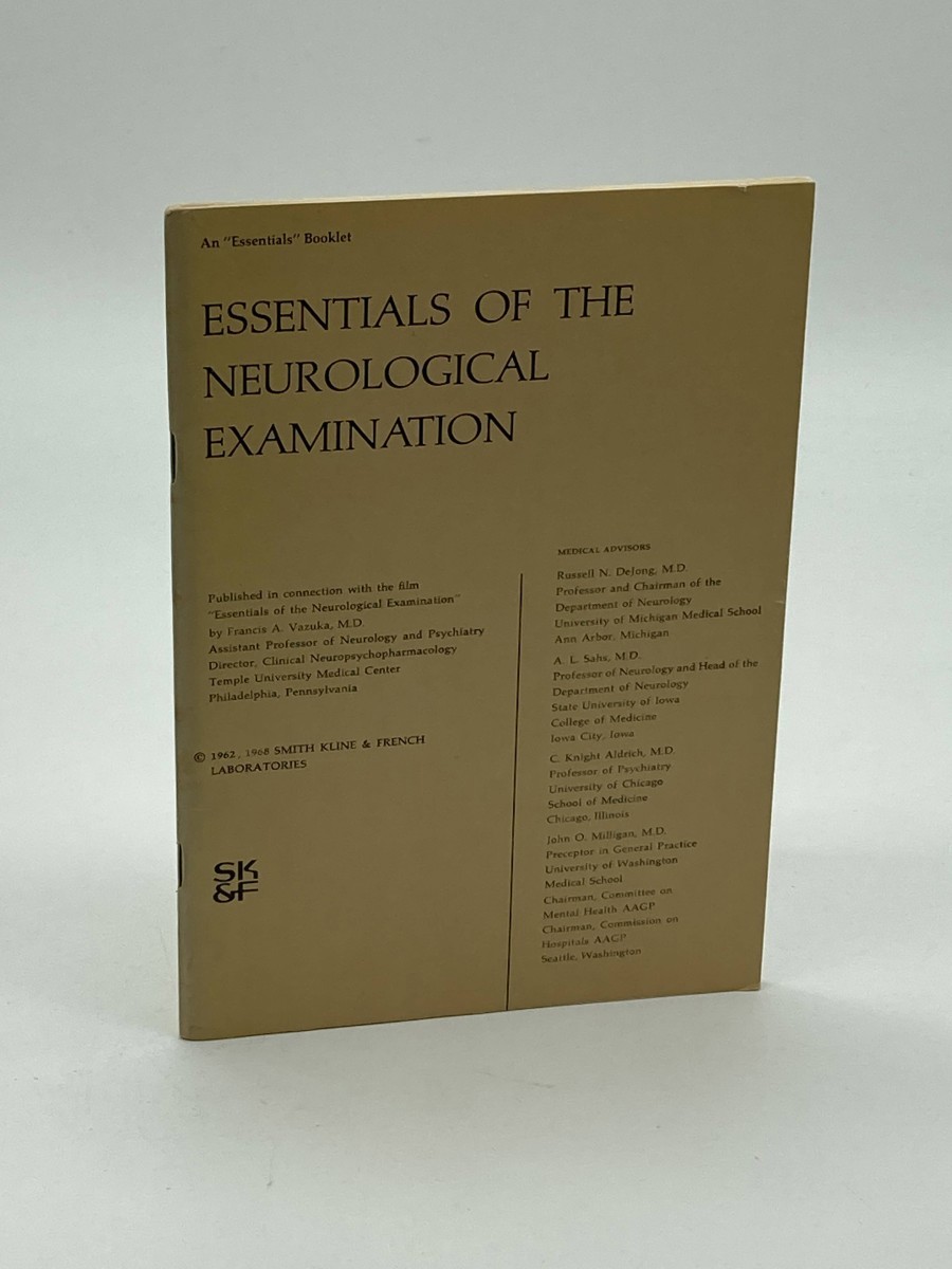Image for Essentials of the Neurological Examination An Essentials of the Neurological Examination An