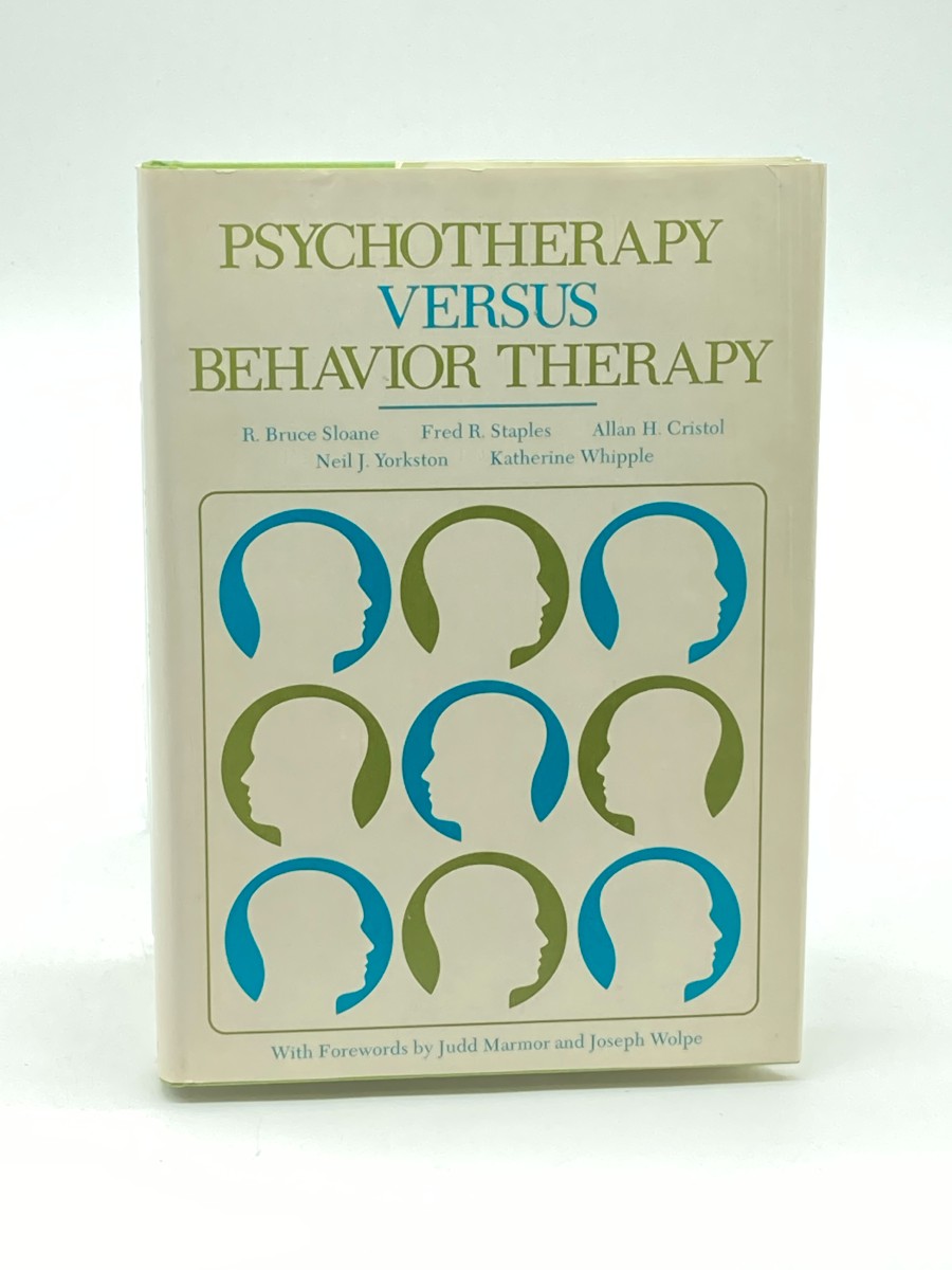 Image for Psychotherapy Versus Behavior Therapy Psychotherapy Versus Behavior Therapy