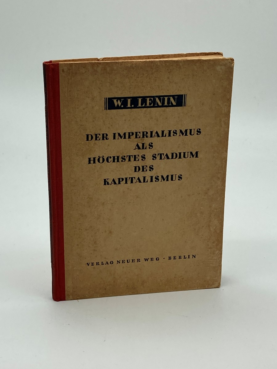 Der Imperialismus Als Hochstes Stadium Des Kapitalismus (1945) Gemeinverstandlicher Abriss