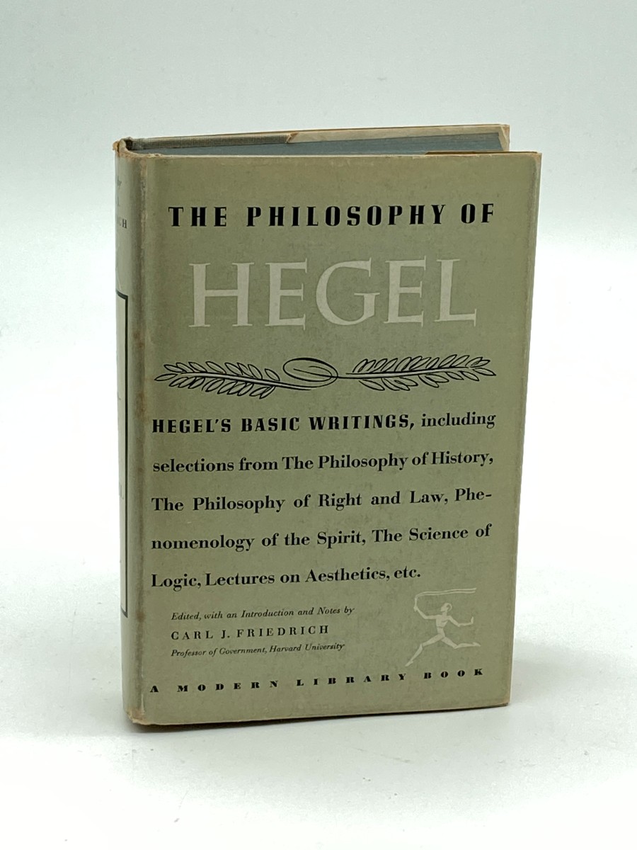 The Philosophy of Hegel Modern Library #239
