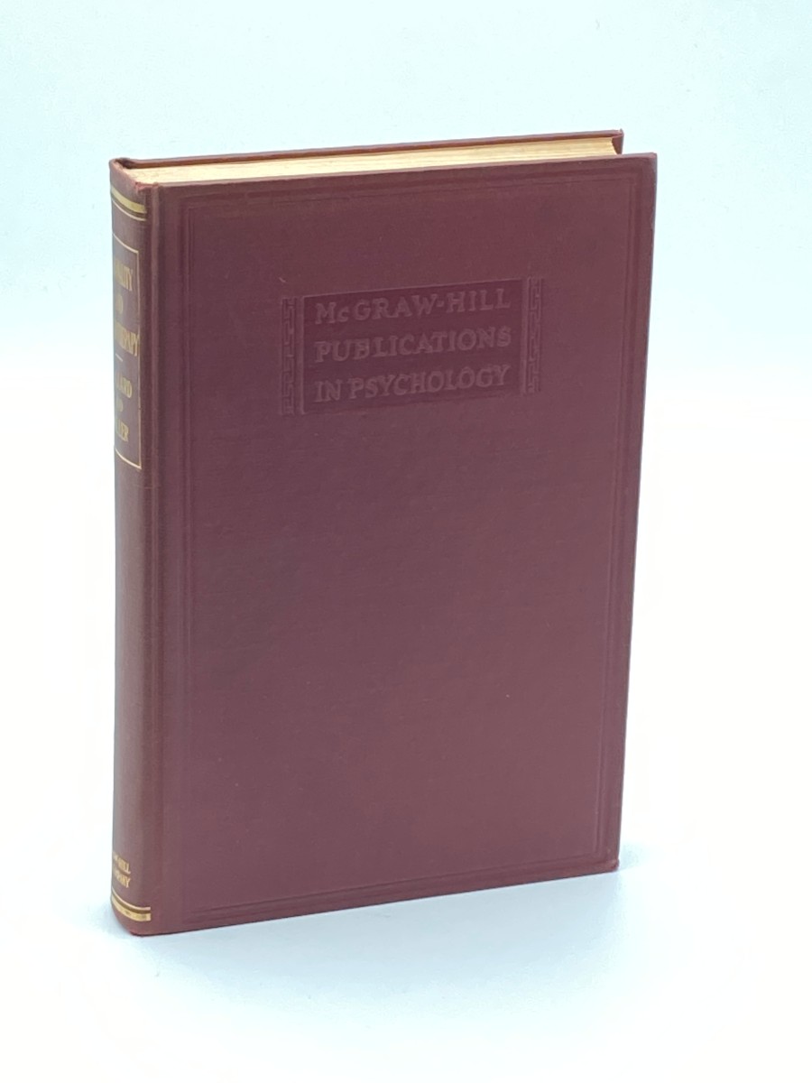 Personality and Psychotherapy (1950) An Analysis in Terms of Learning, Thinking, and Culture