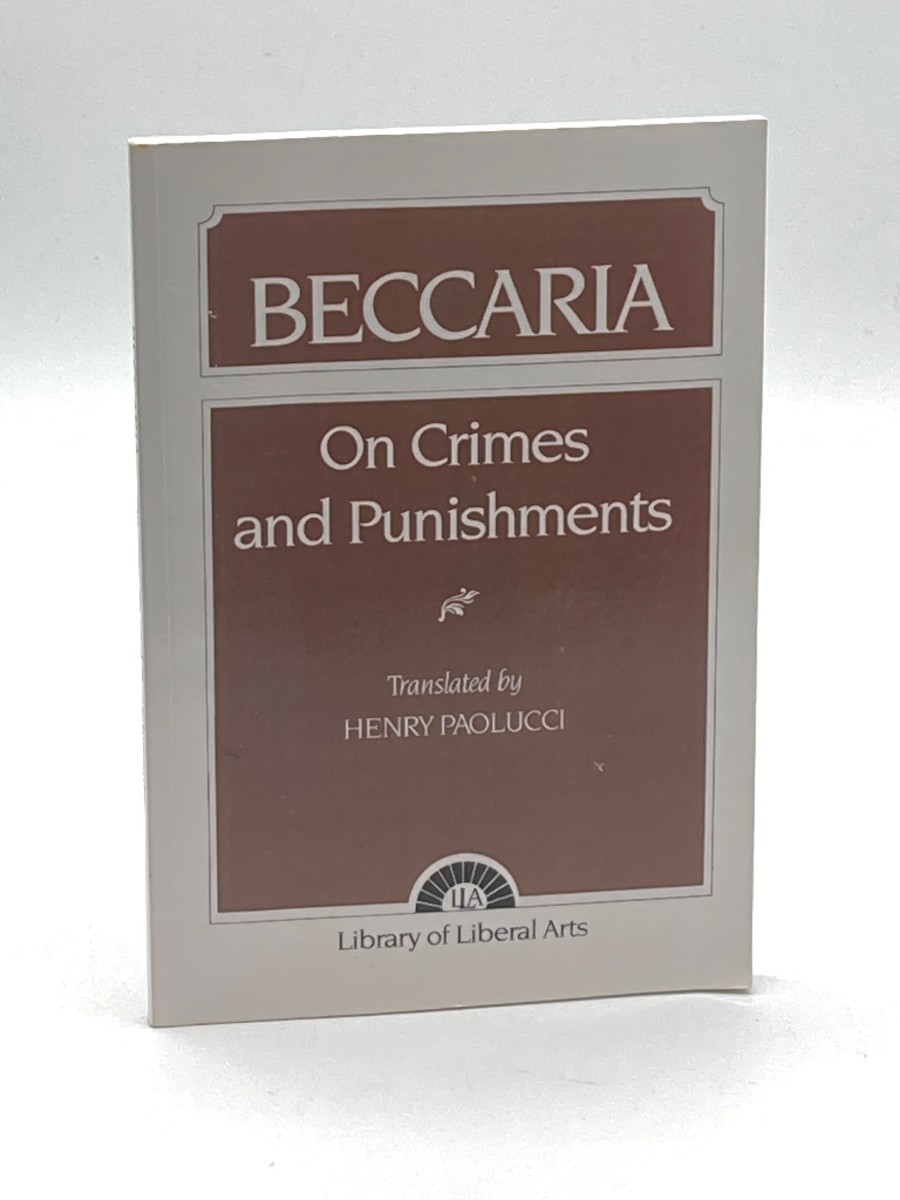 On Crimes and Punishments