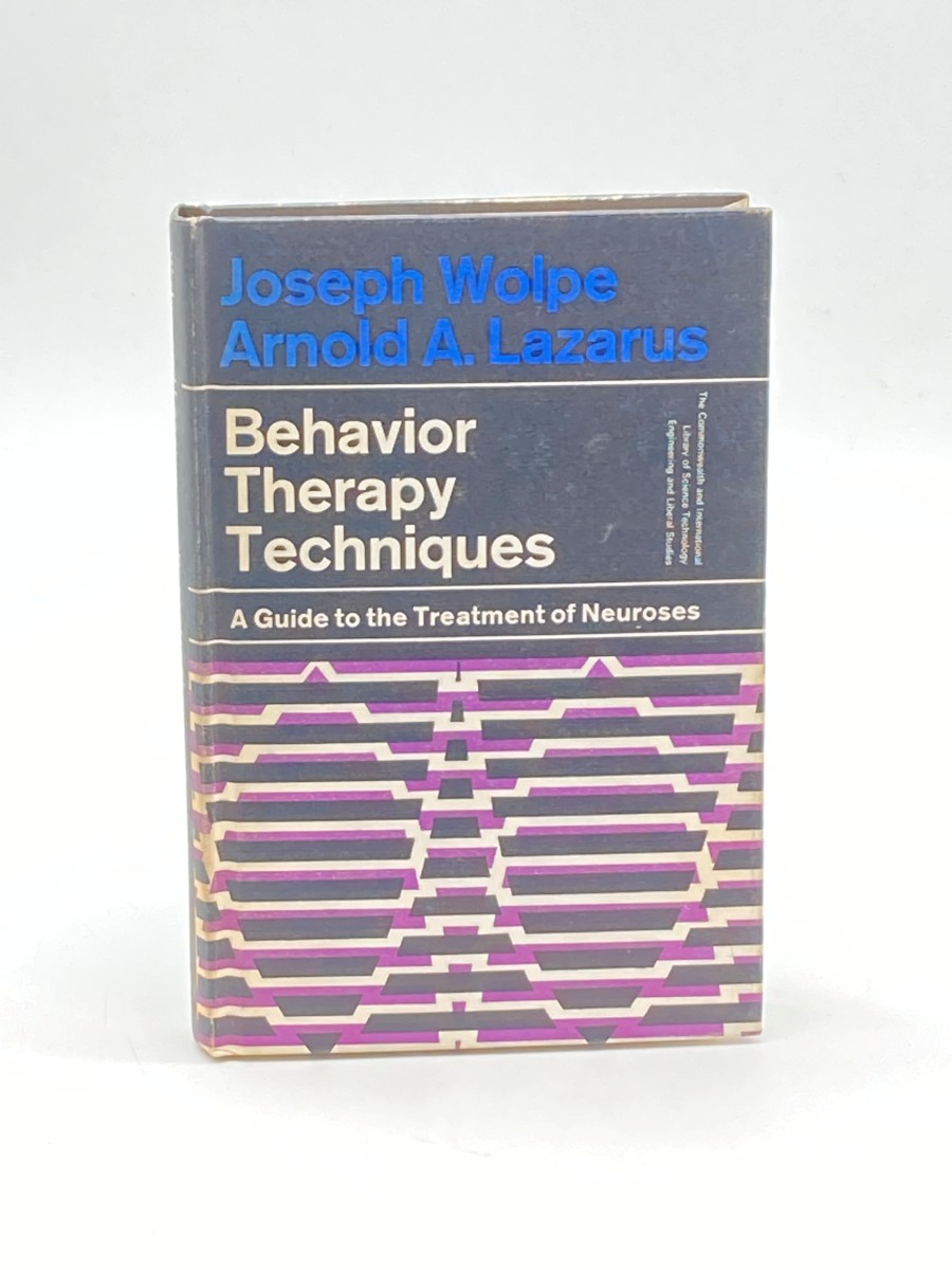 Behavior Therapy Techniques A Guide to the Treatment of Neuroses