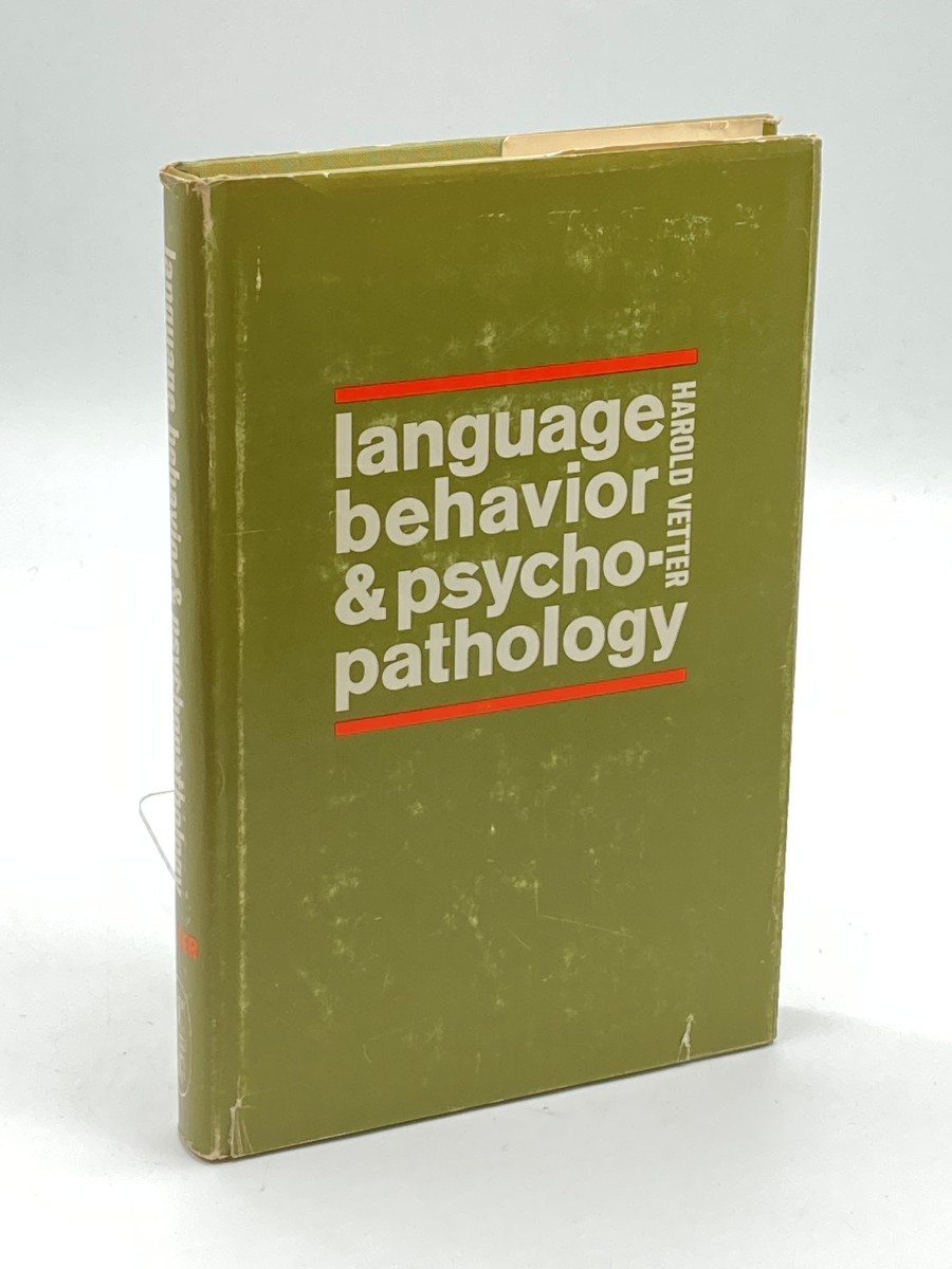 Language Behavior and Psychopathology