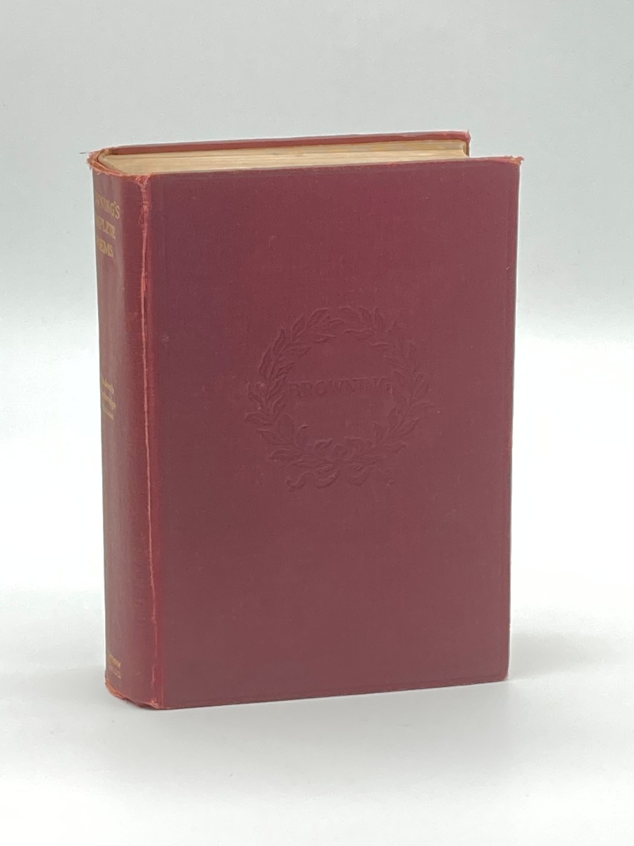 The Complete Poetic and Dramatic Works of Robert Browning
