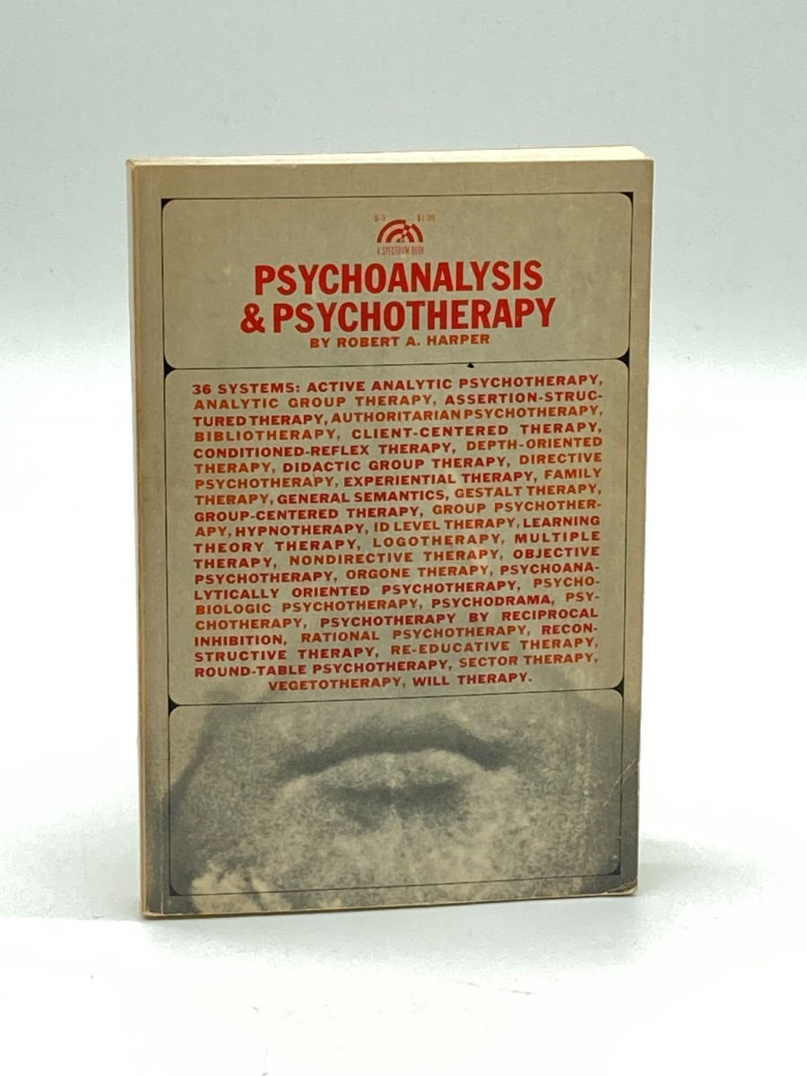 Psychoanalysis and Psychotherapy