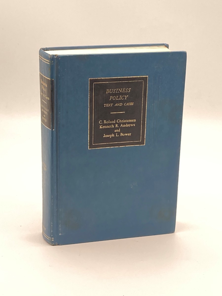 Business Policy Text and Cases