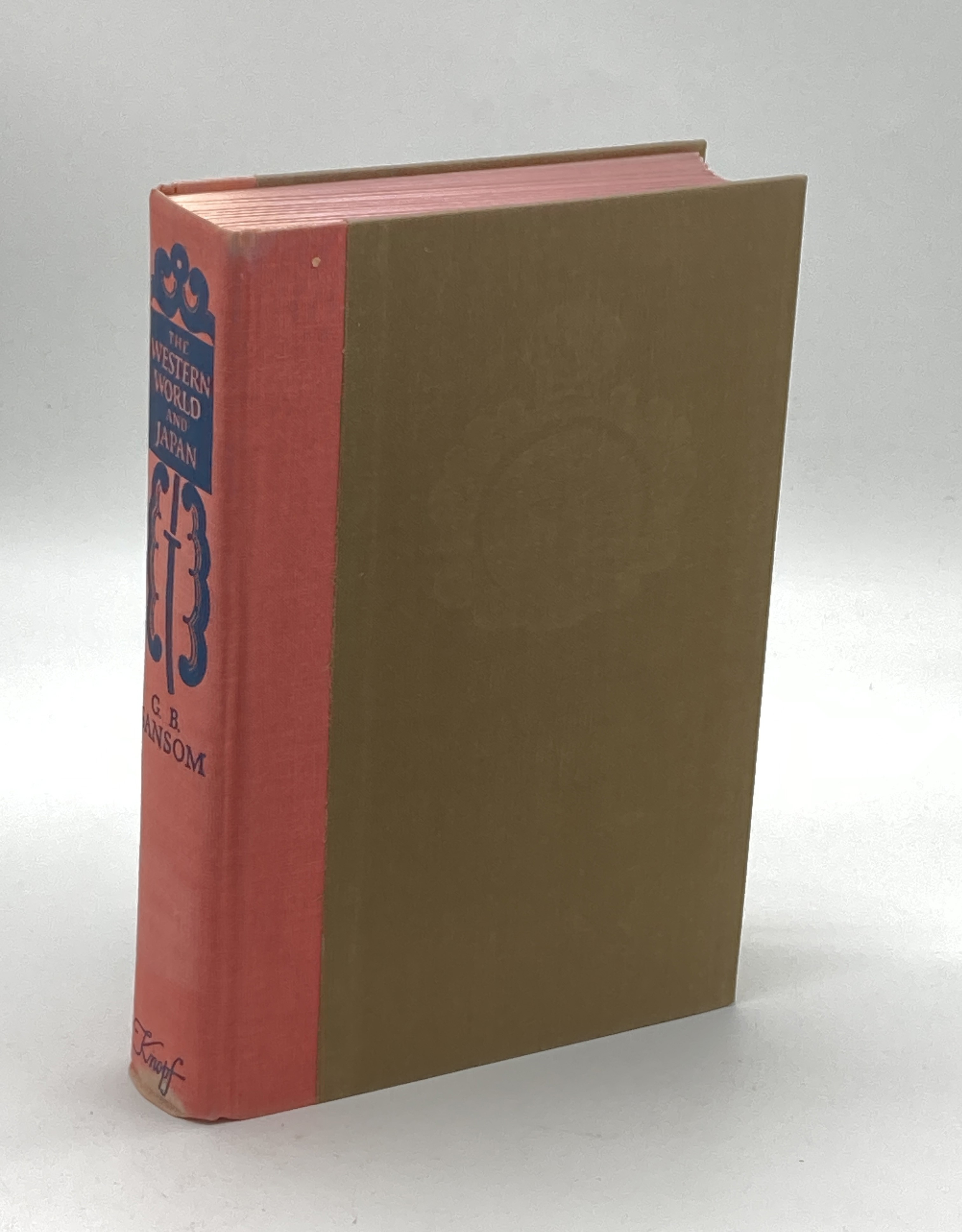 The Western World and Japan A Study in the Interaction of European and Asiatic Cultures