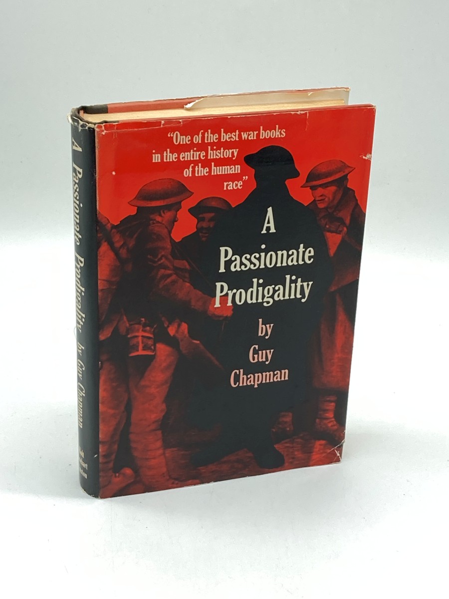 A Passionate Prodigality Fragments of Autobiography