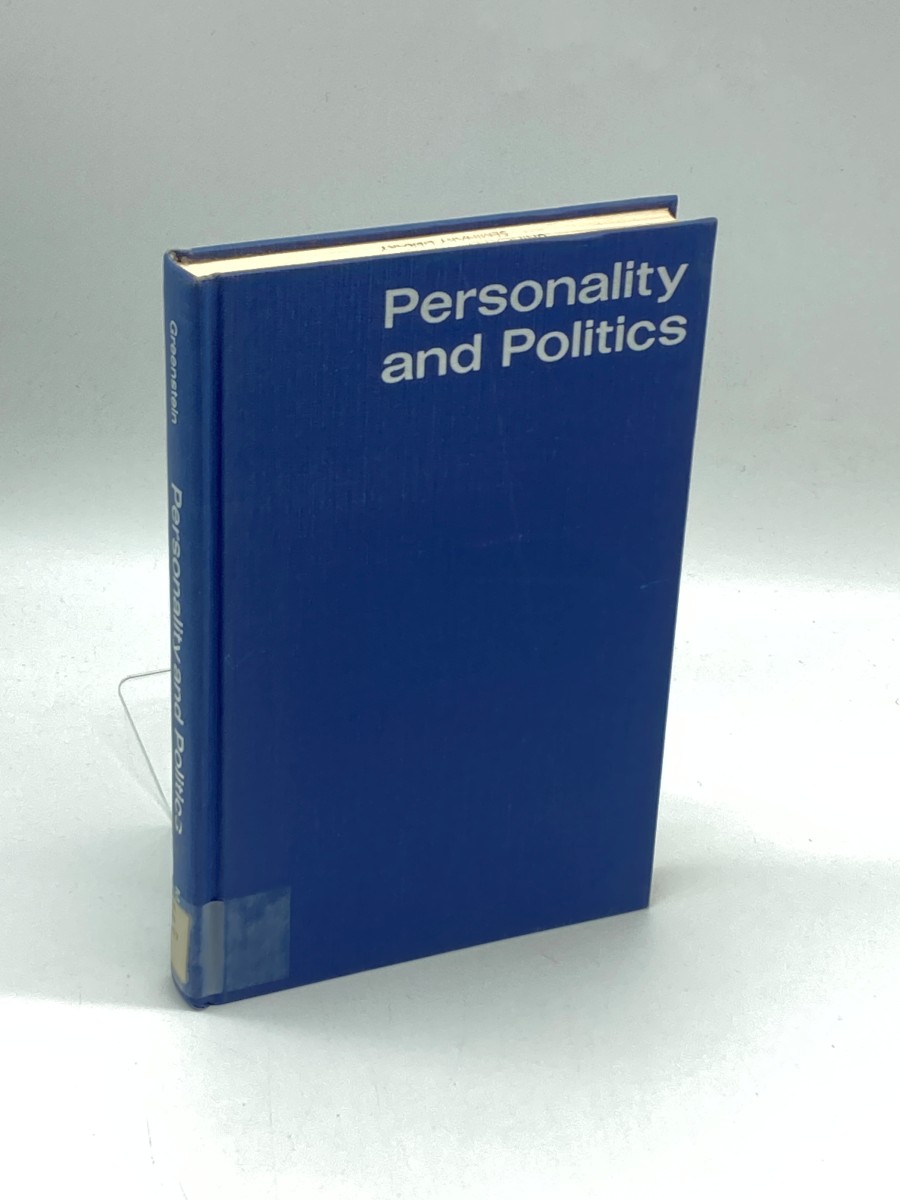 Personality and Politics Problems of Evidence, Inference, and Conceptualization