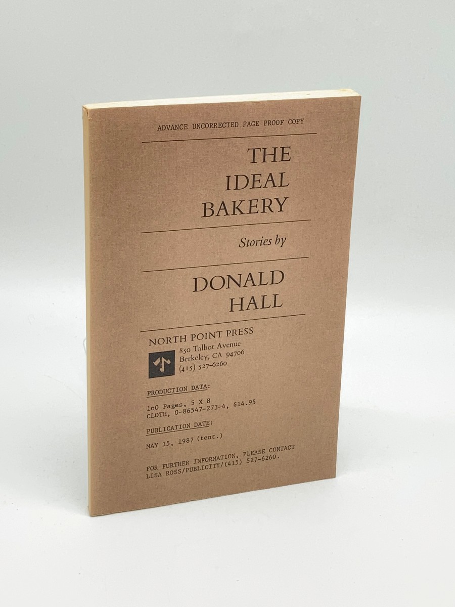 Image for The Ideal Bakery (Uncorrected Proof) The Ideal Bakery (Uncorrected Proof)