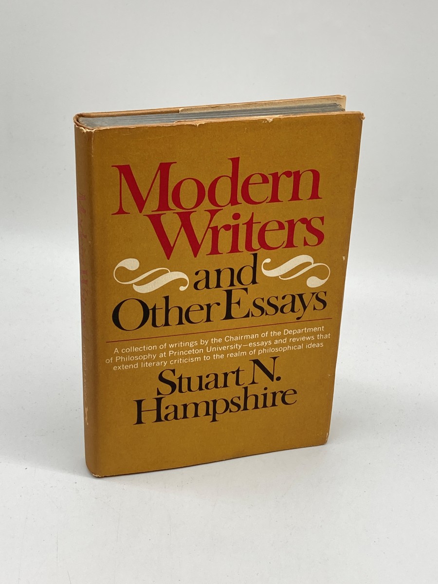 Modern Writers and Other Essays (Signed)