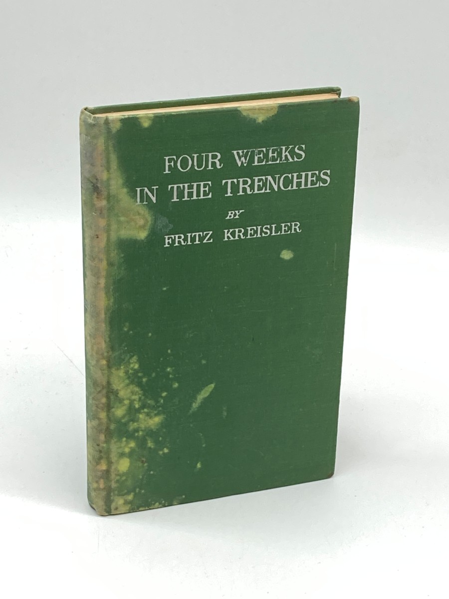 FOUR Weeks in the Trenches (1916) The War Story of a Violinist