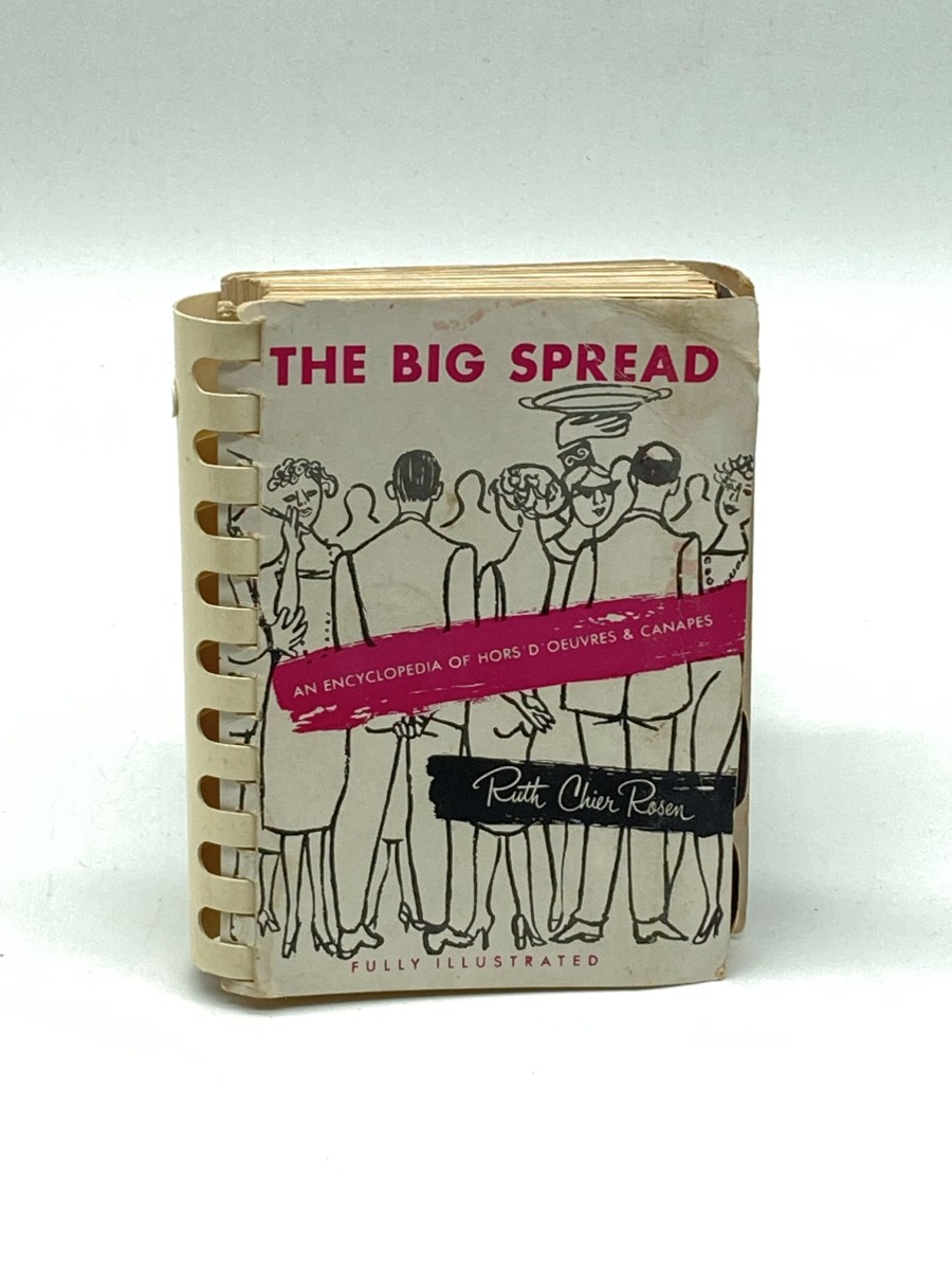 The Big Spread (1953 - Vintage Cookbook) Encyclopedia of Hors D'Oeuvres and Canapes