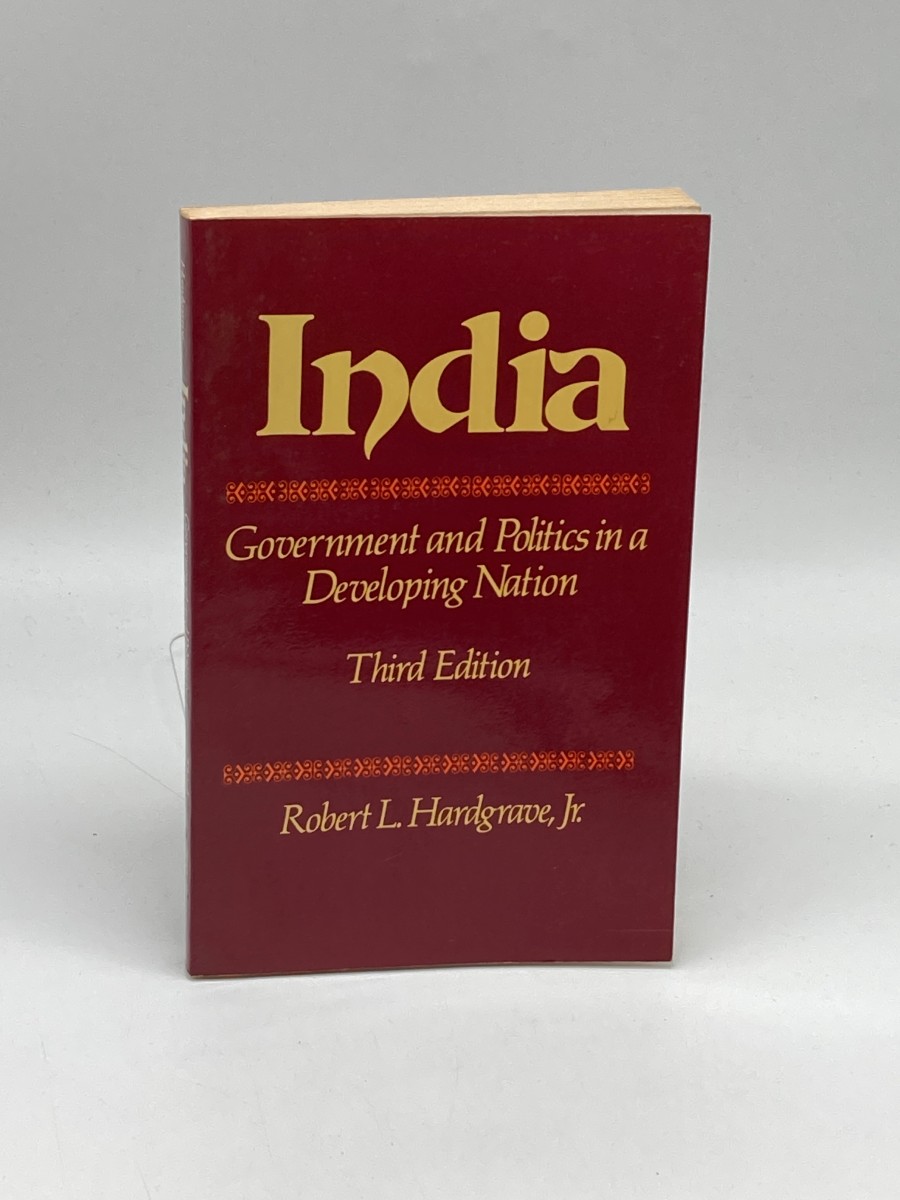 India Government and Politics in a Developing Nation
