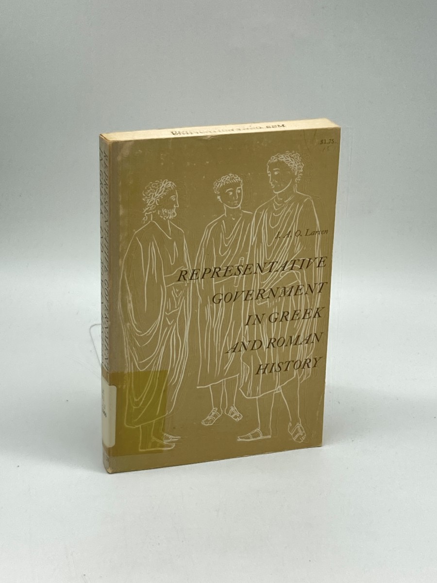 Representative Government in Greek and Roman History