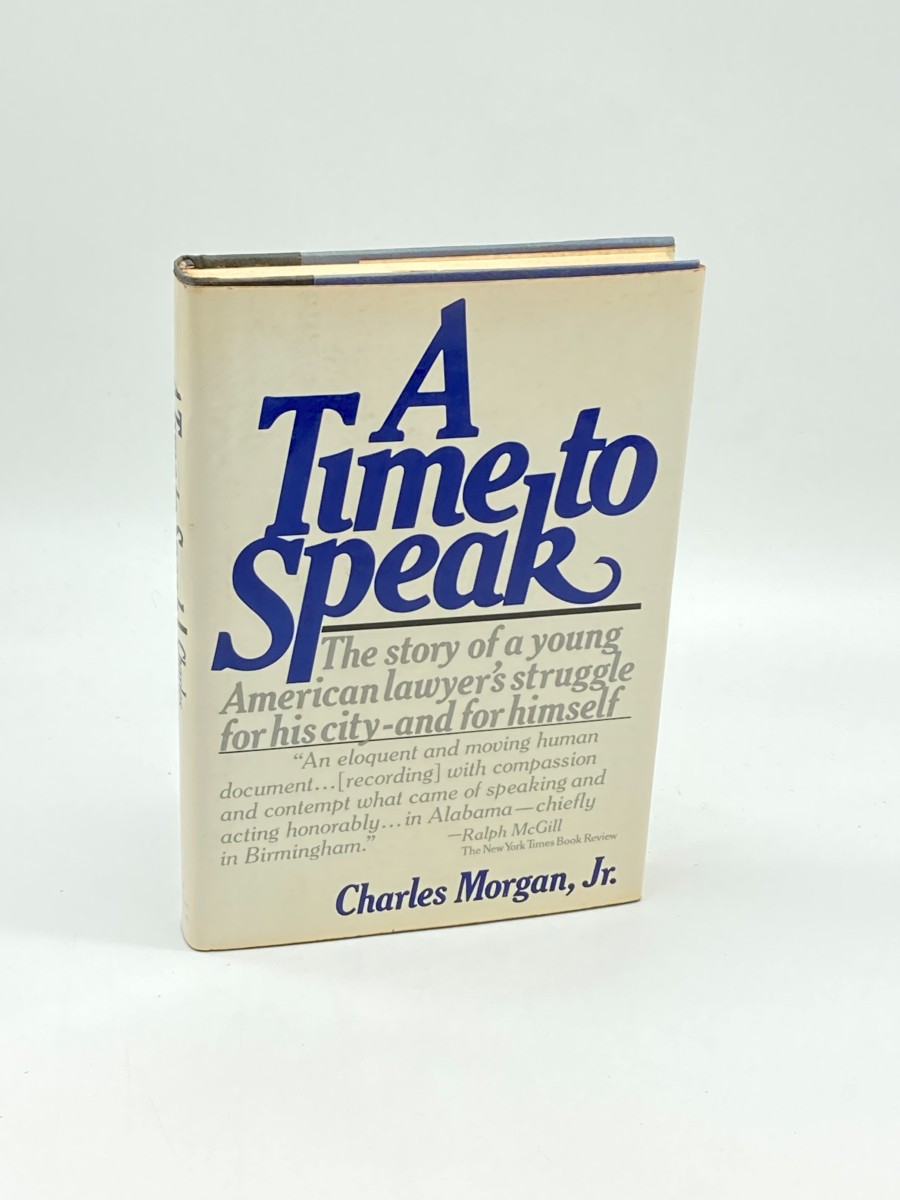 A Time to Speak (First Printing)