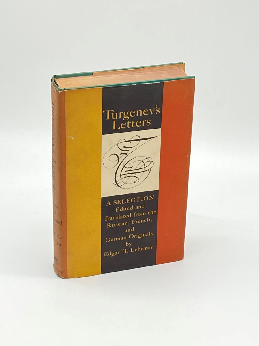 Turgenev's Letters A Selection