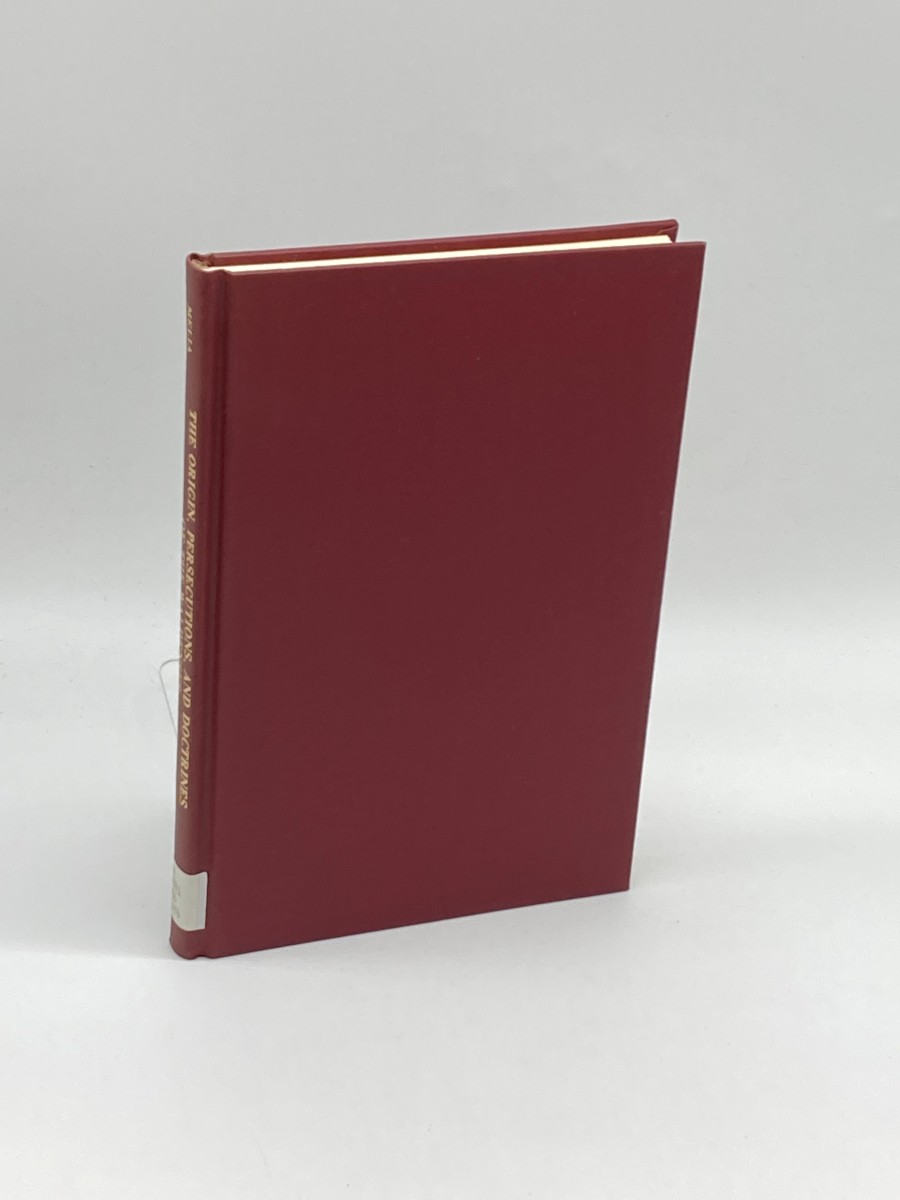 Origin, Persecutions and Doctrines of the Waldenses from Documents