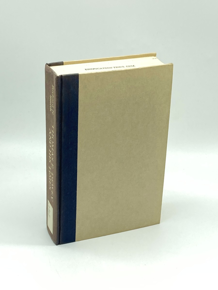 Thomas E. Dewey and His Times (First Printing)