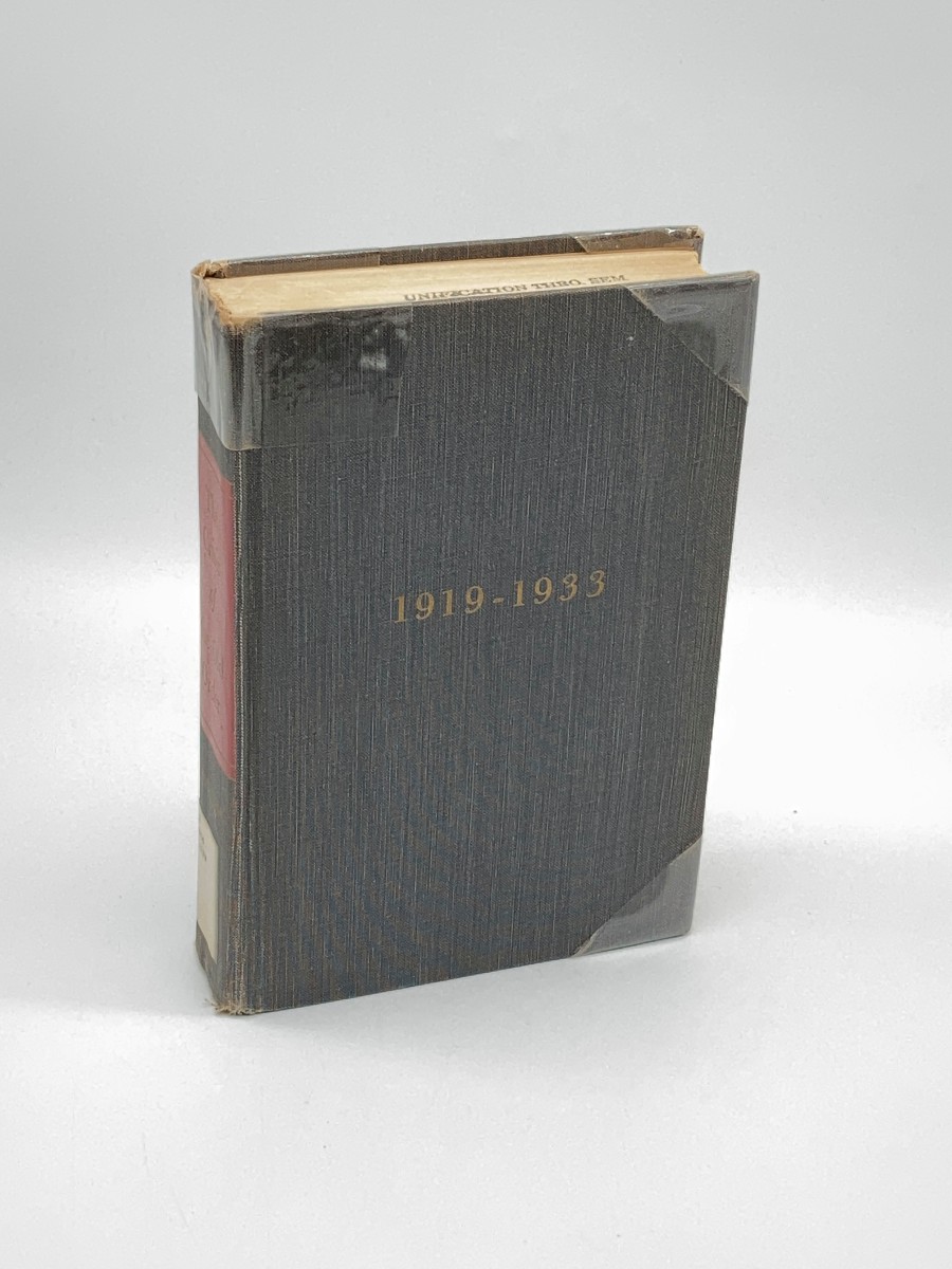 The Crisis Of The Old Order 1919-1933