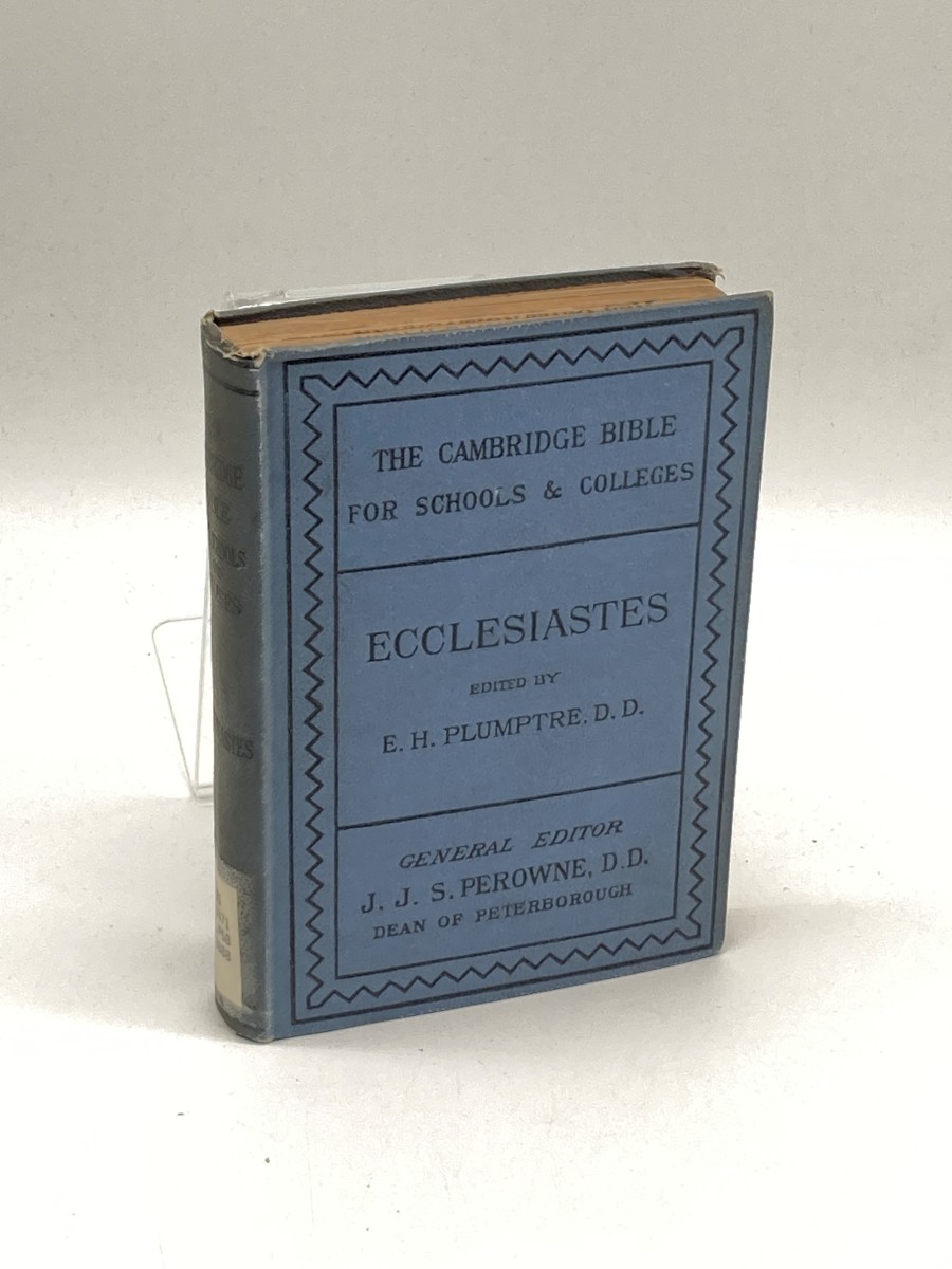 Ecclesiastes (1888) Or, the Preacher