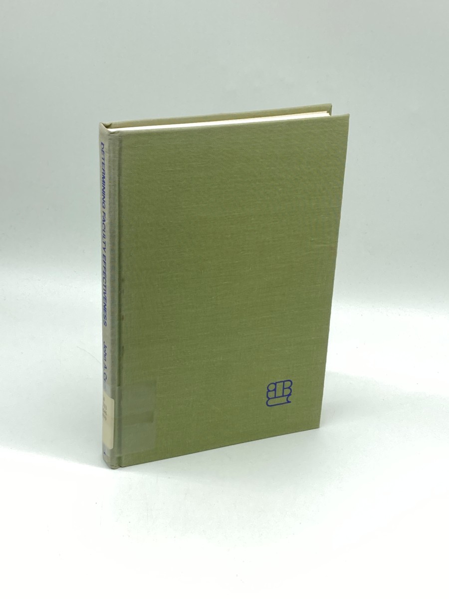 Determining Faculty Effectiveness