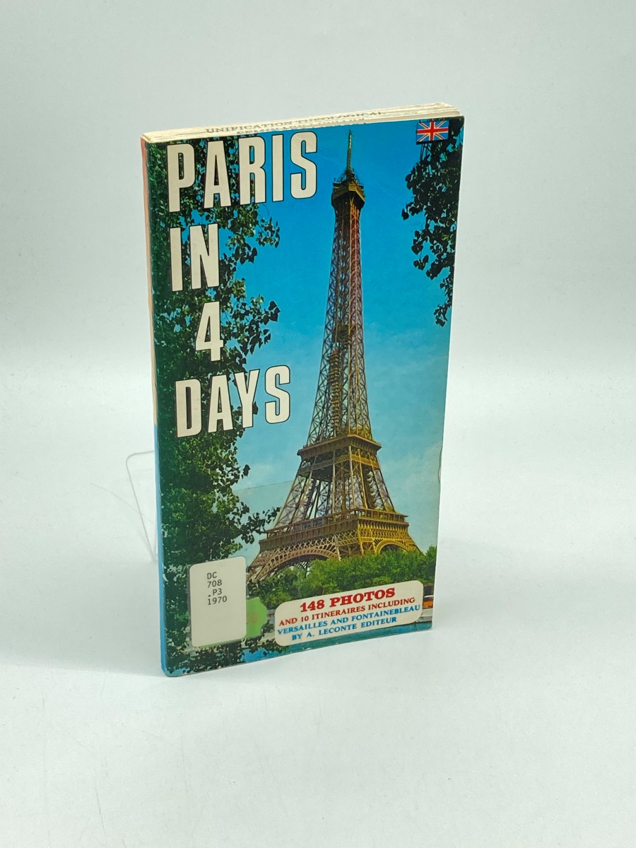Image for Paris in 4 Days Versailles; Fontainebleau; Airports Paris in 4 Days Versailles; Fontainebleau; Airports
