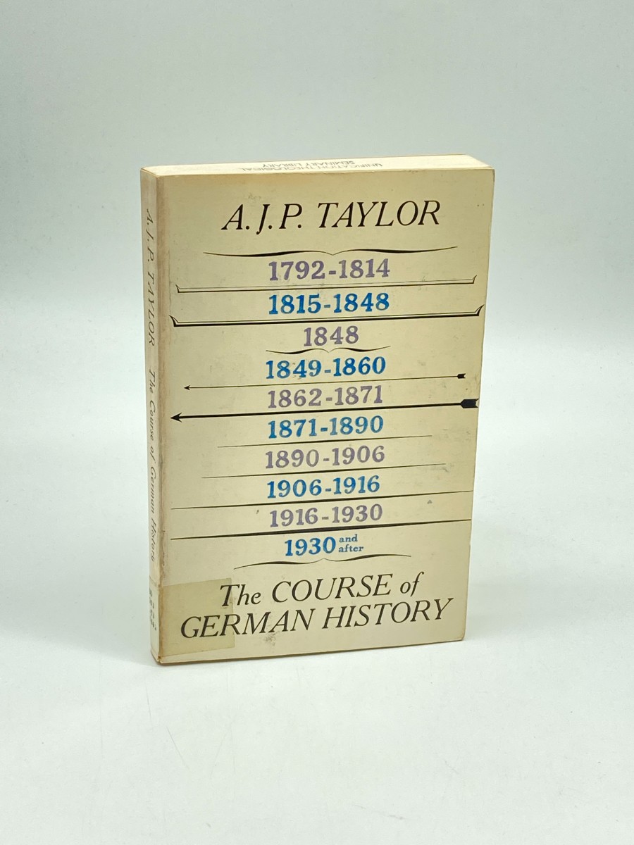The Course of German History; a Survey of the Development of Germany Since 1815,