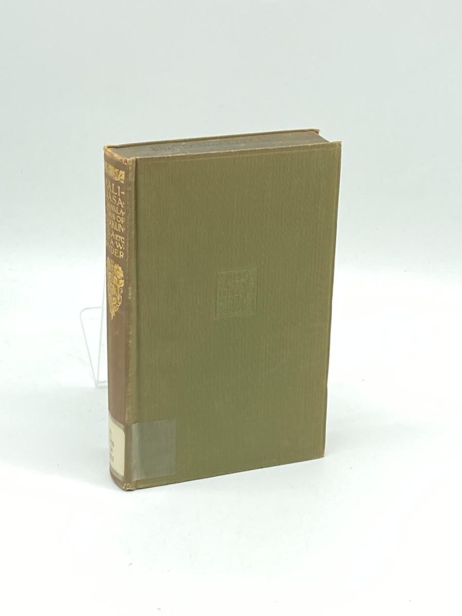 Kalidasa: Translations of Sakuntala and Other Works (1928)