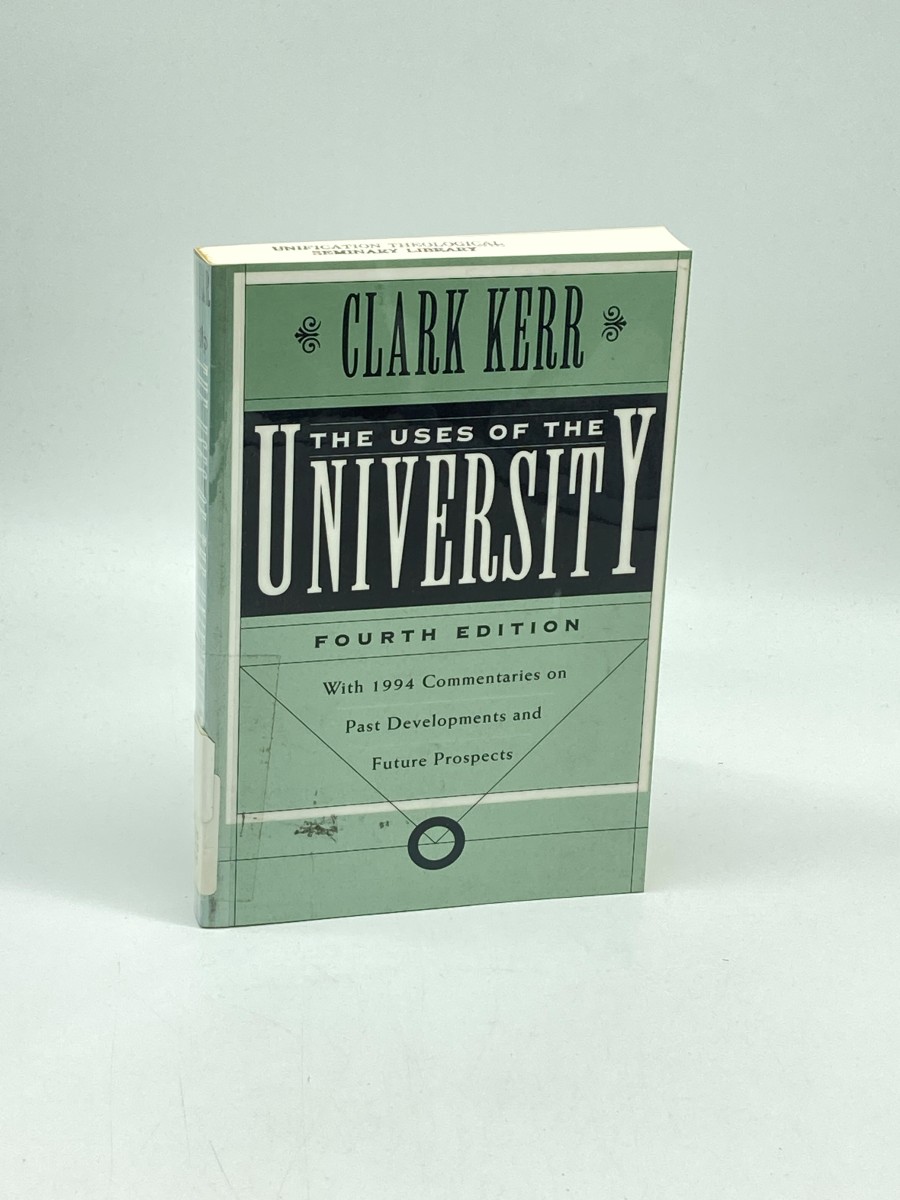 The Uses of the University With 1994 Commentaries on Past Developments and Future Prospects