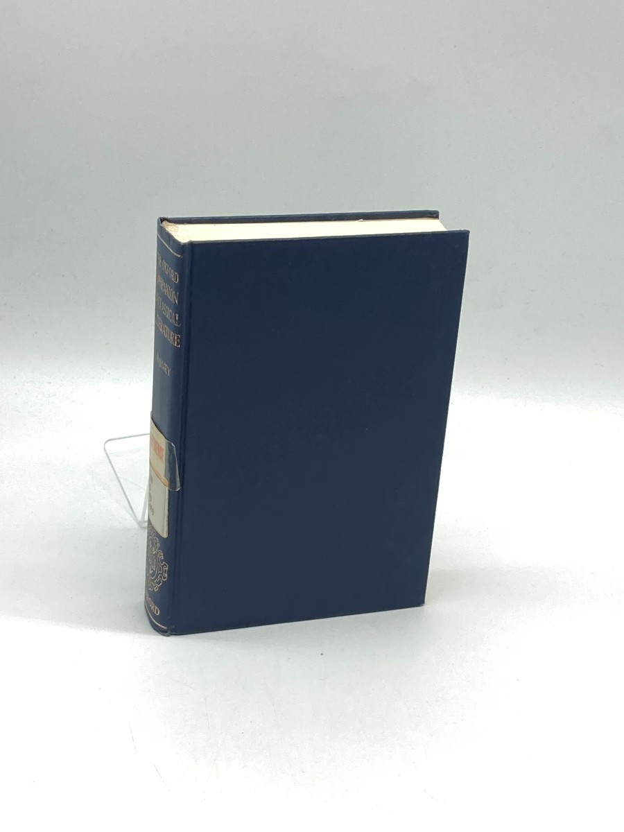 The Oxford Companion to Classical Literature