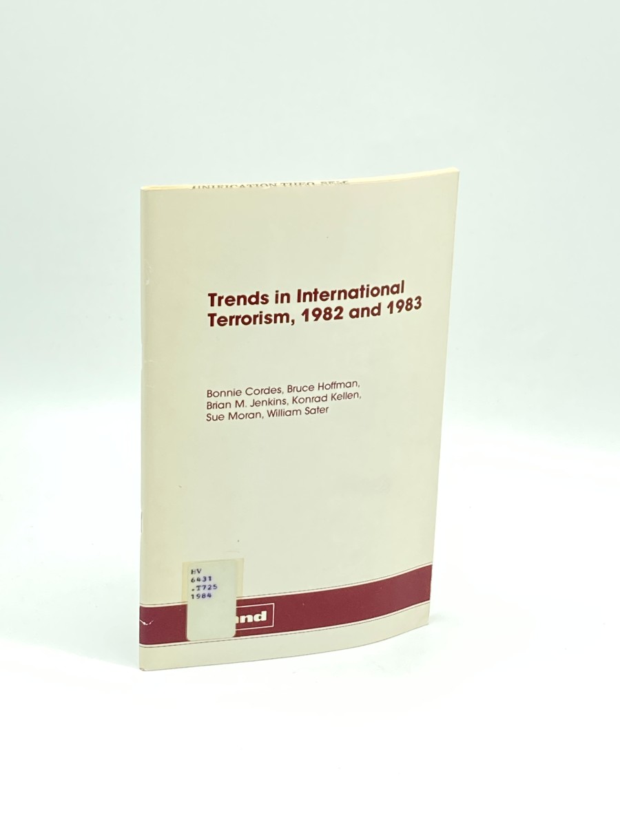 Trends in International Terrorism, 1982 and 1983