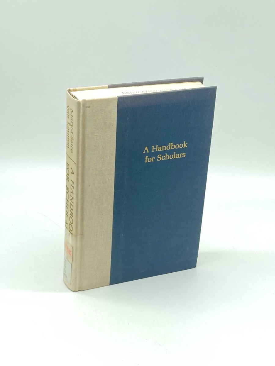 A Handbook for Scholars