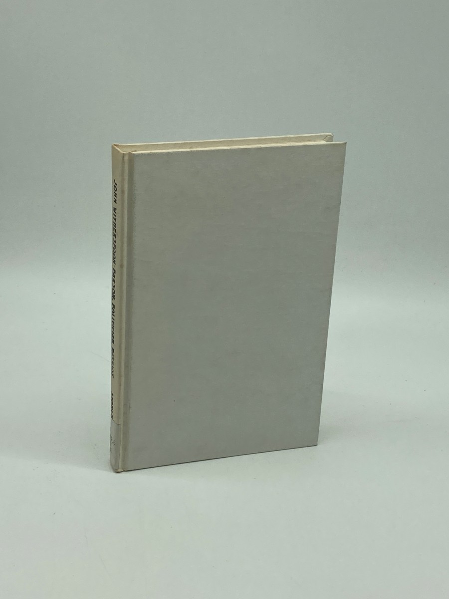 John Witherspoon Parson, Politician, Patriot