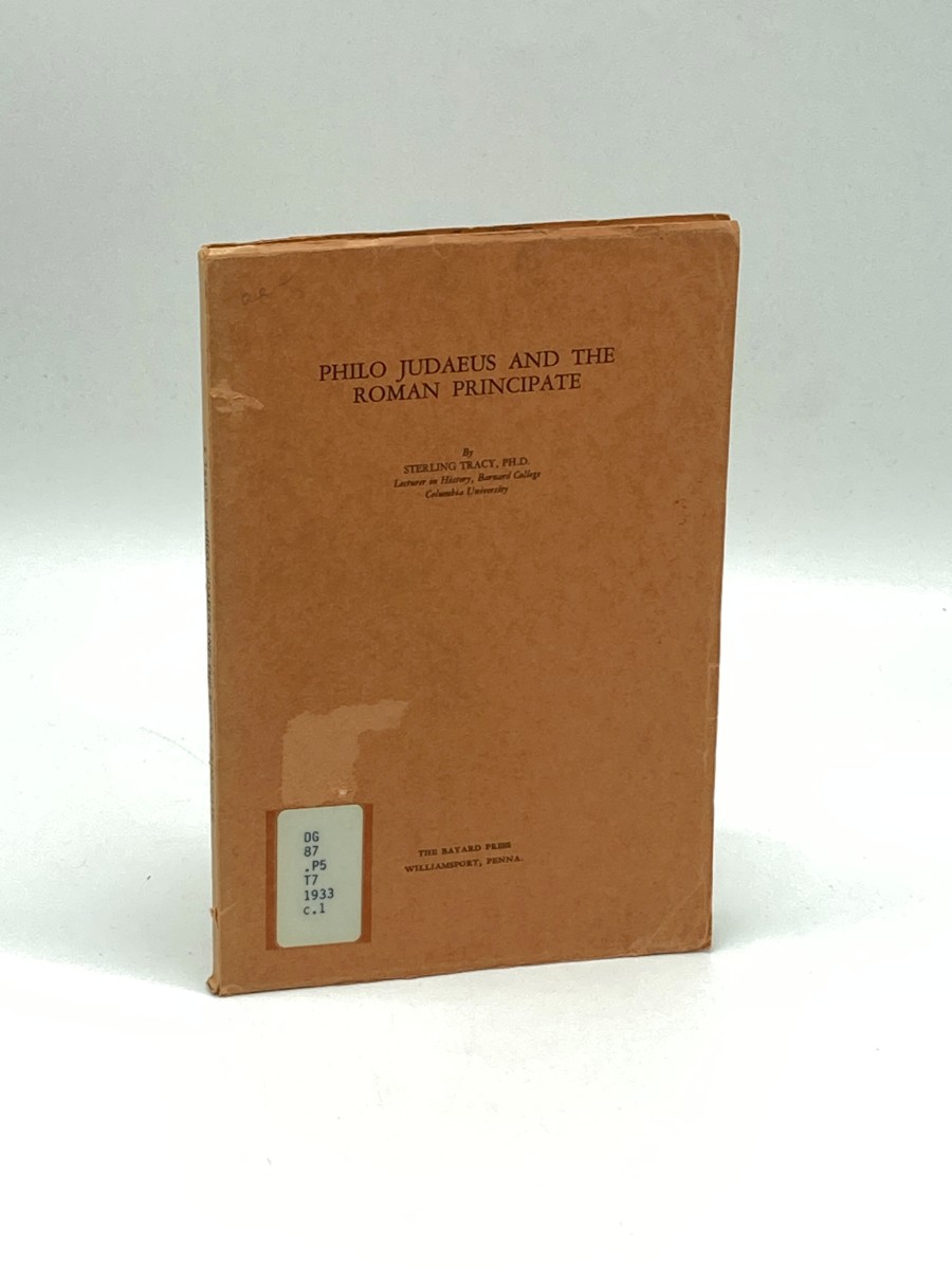 Philo Judaeus and the Roman Principate (1933)