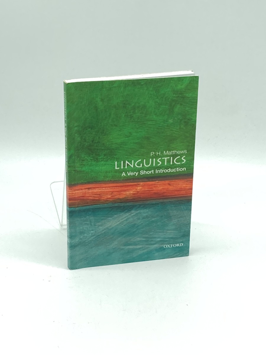 Linguistics A Very Short Introduction