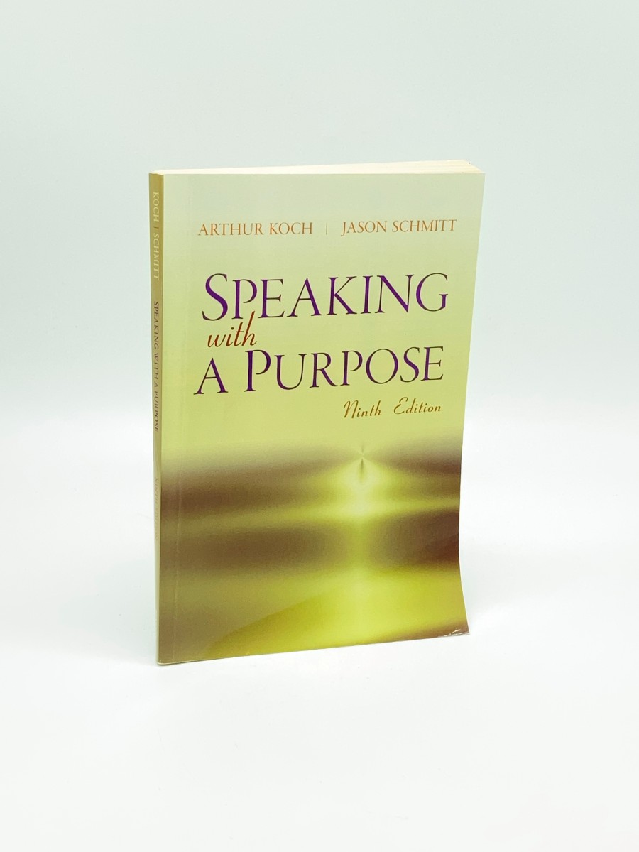 Speaking with a Purpose