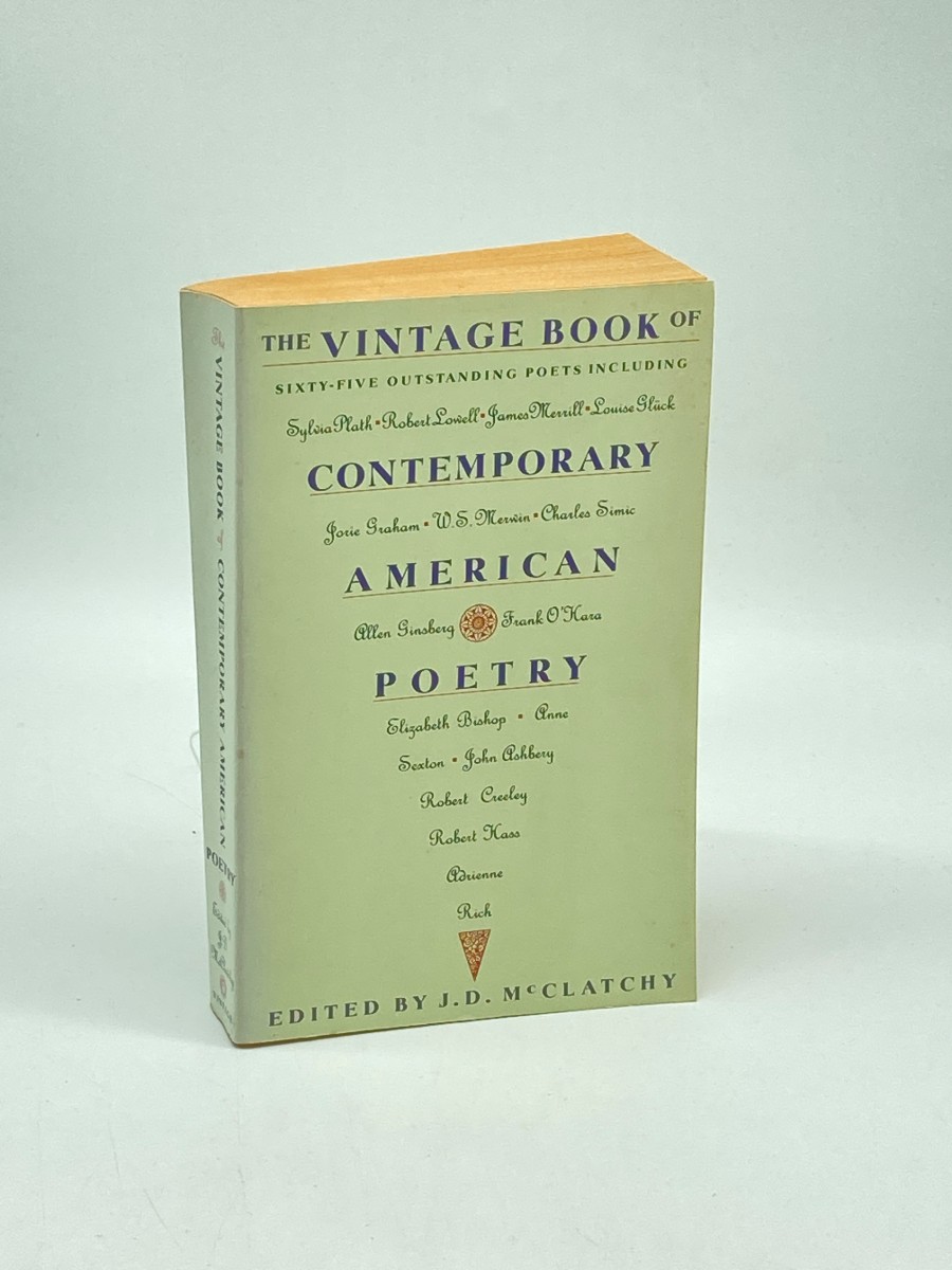 The Vintage Book of Contemporary American Poetry Sixty-Five Outstanding Poets
