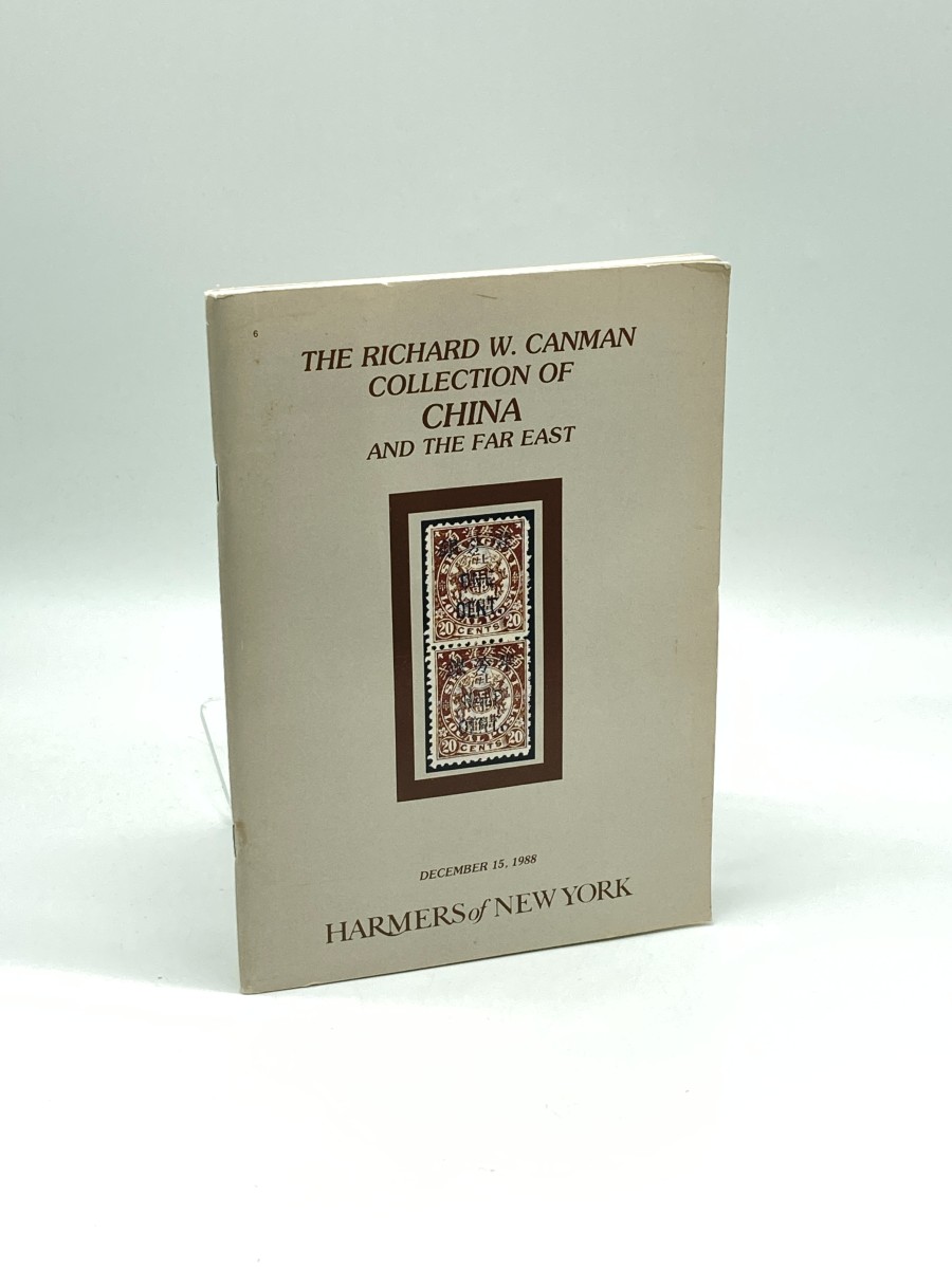 The Richard W. Canman Collection of China and the Far East Thursday December 15, 1988
