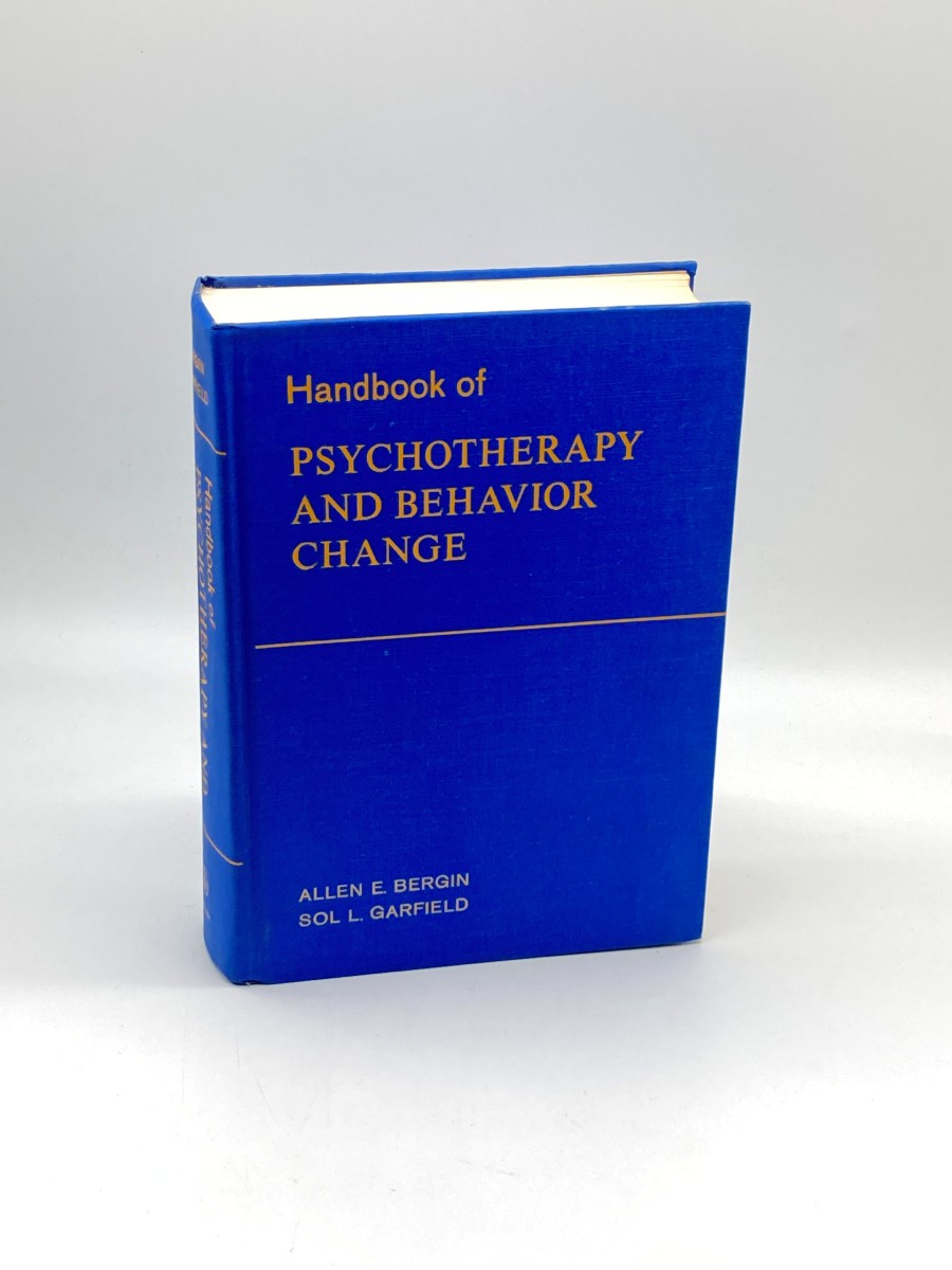 Handbook of Psychotherapy and Behavior Change (First Printing) An Empirical Analysis