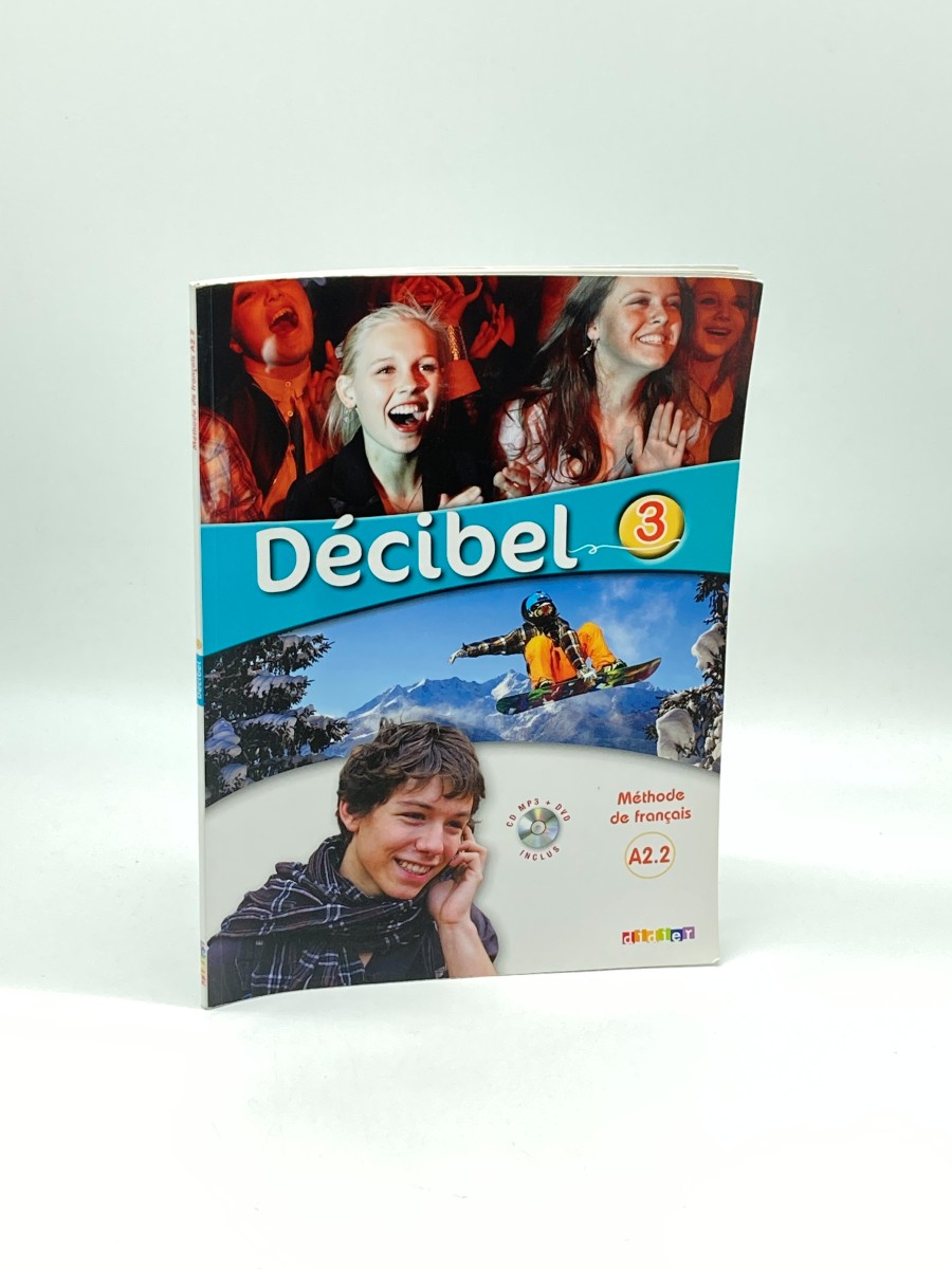 Dcibel 3 Niv. A2.2 - Livre + CD Mp3 + DVD