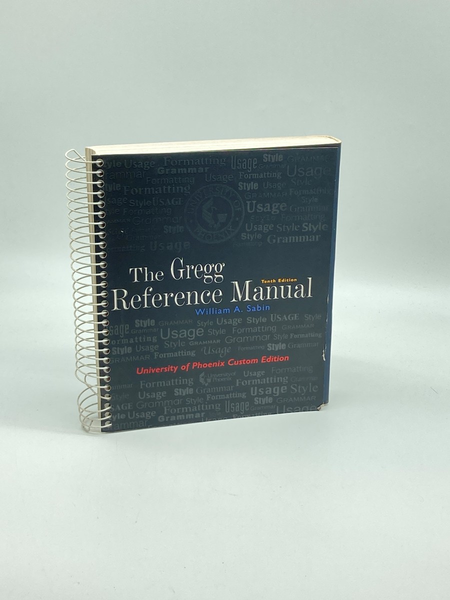 The Gregg Reference Manual, 10Th Edition